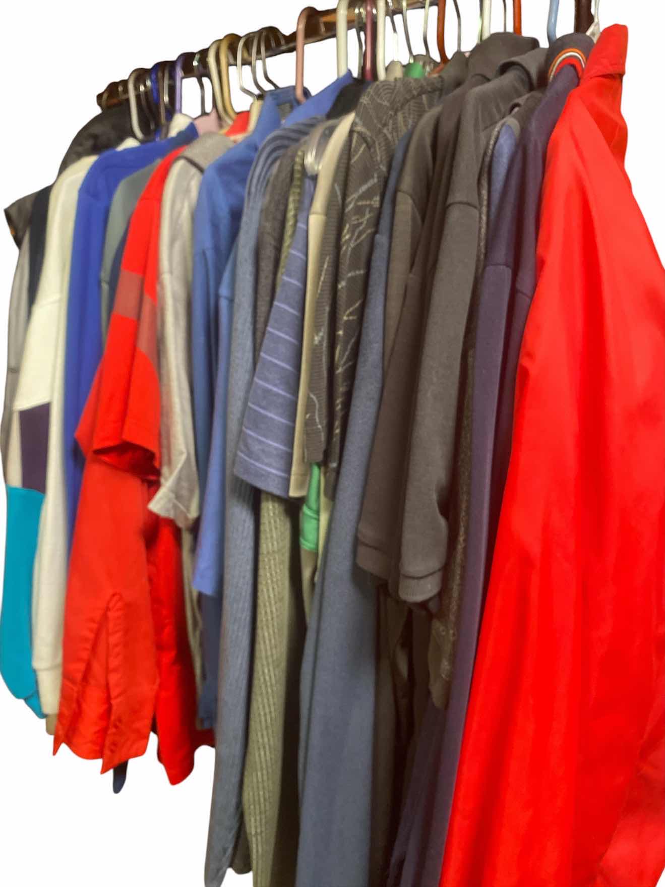 Photo 1 of MEN’S CLOTHING SIZES, LARGE AND EXTRA LARGE