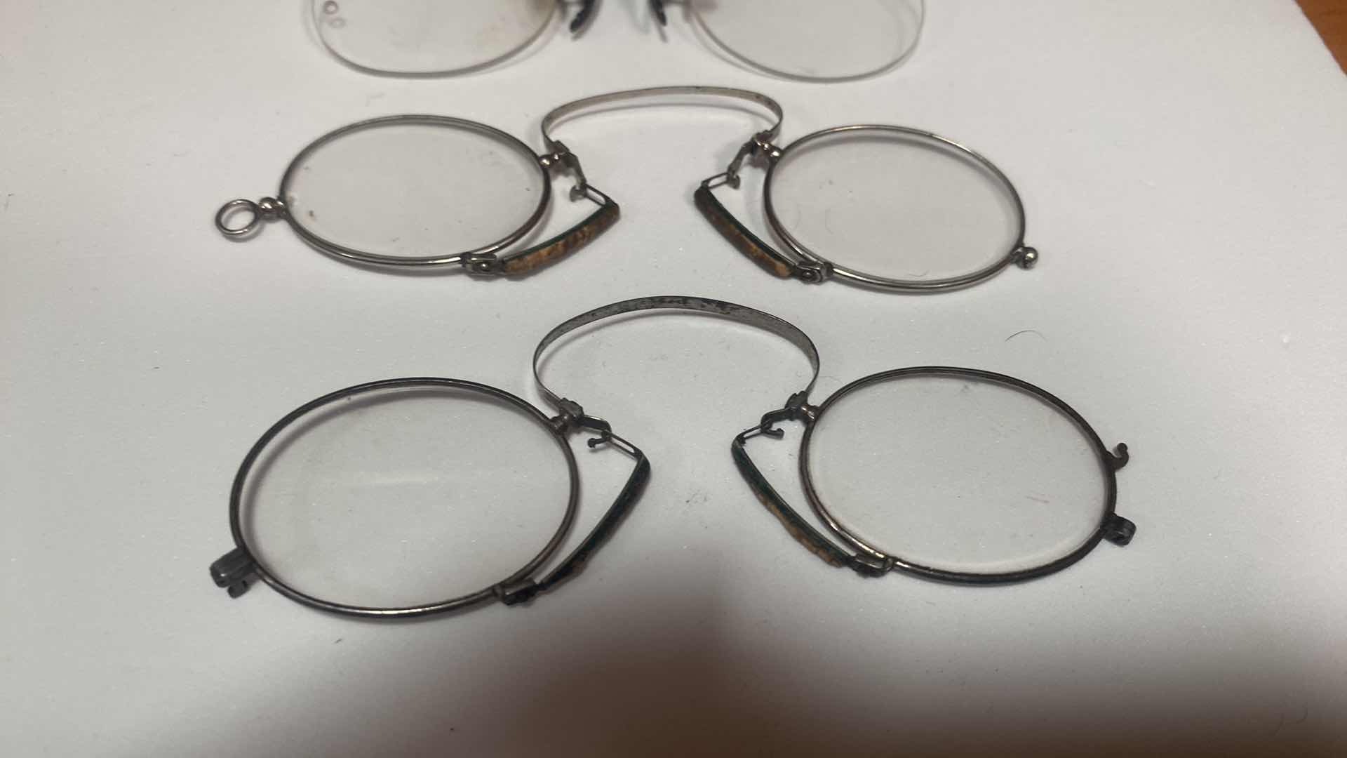 Photo 1 of ANTIQUE PINCE-NEX GLASSES (5)