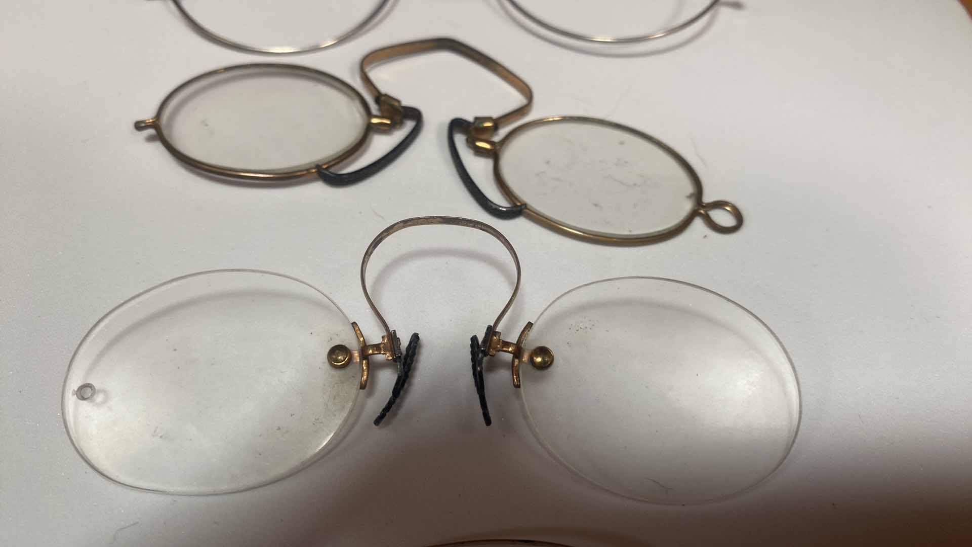 Photo 1 of ANTIQUE PINCE-NEX GLASSES (5)
