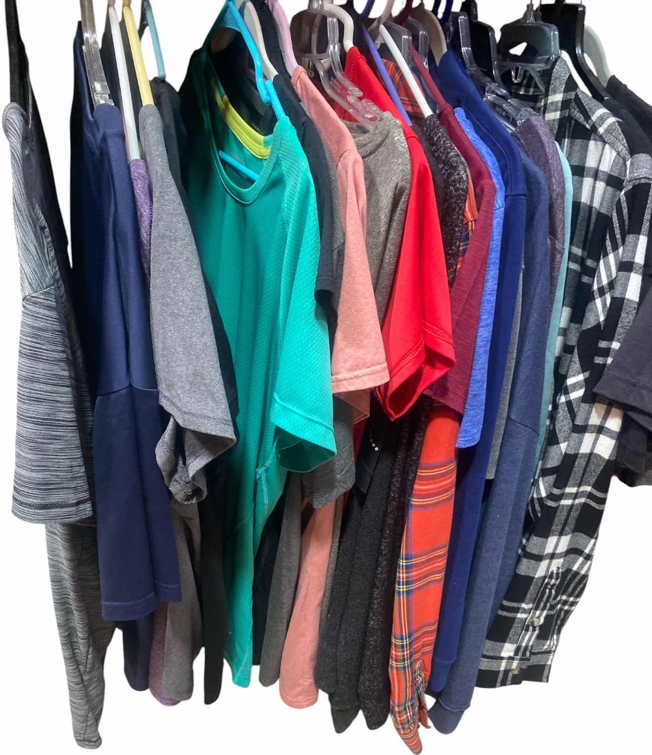 Photo 1 of MEN’S CLOTHING SIZE LARGE T-SHIRTS