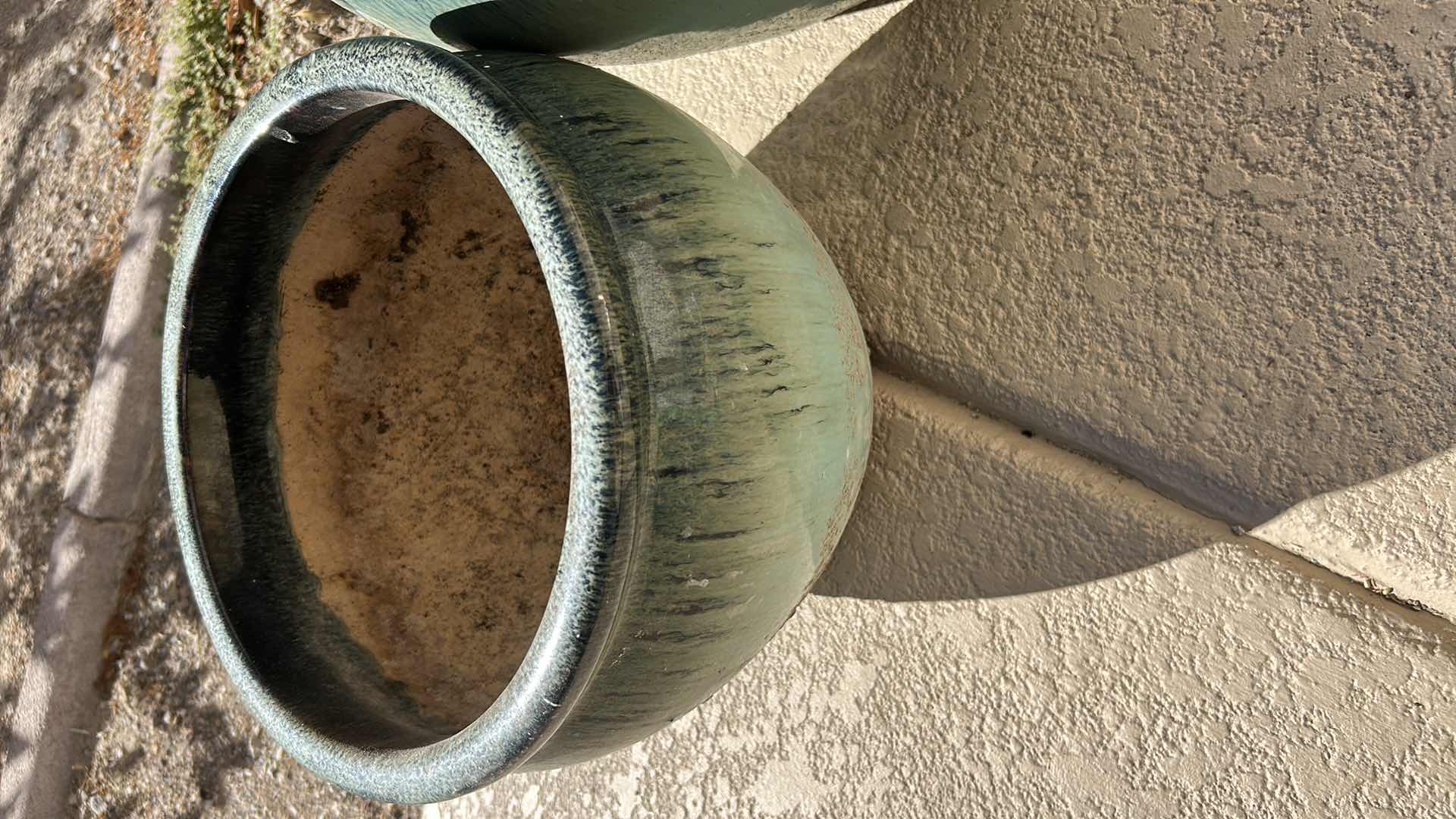 Photo 1 of 2 ACRYLIC POTS TEAL