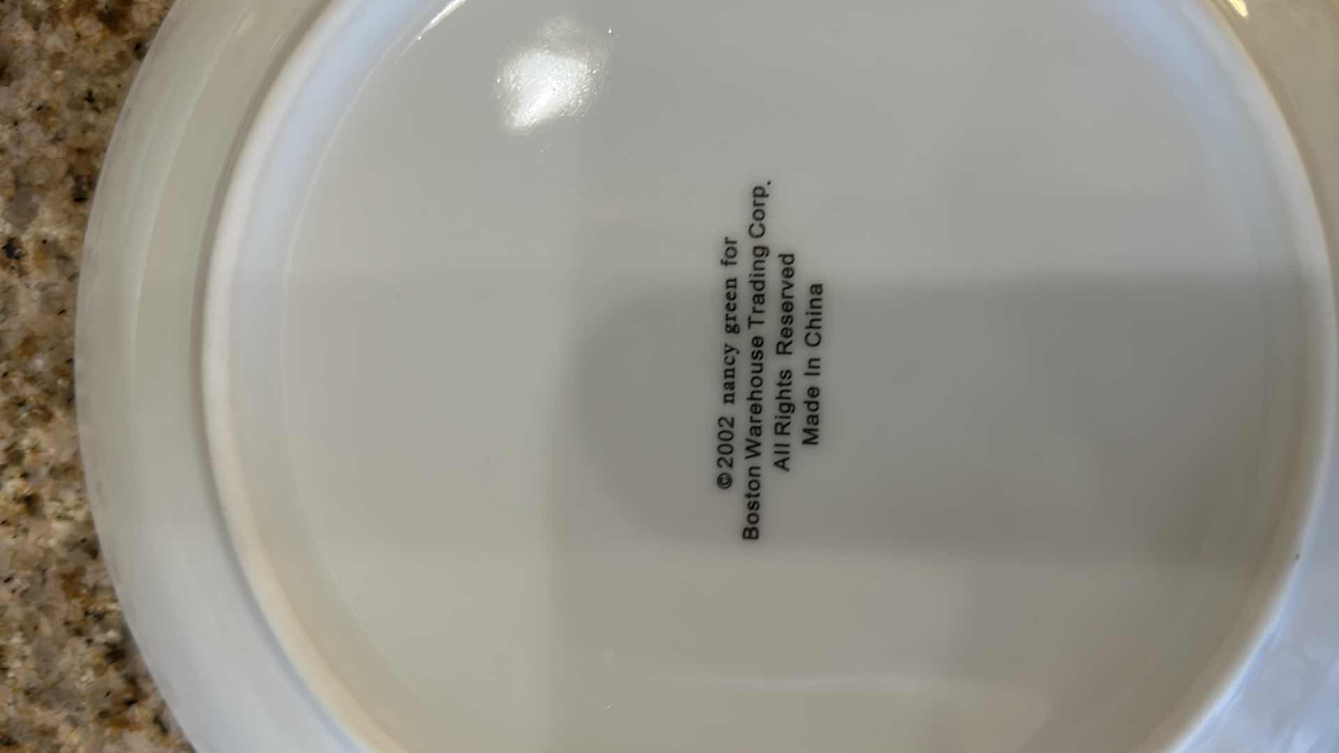 Photo 1 of 8- BOSTON WAREHOUSE "DESSERT EXCUSES" PLATES