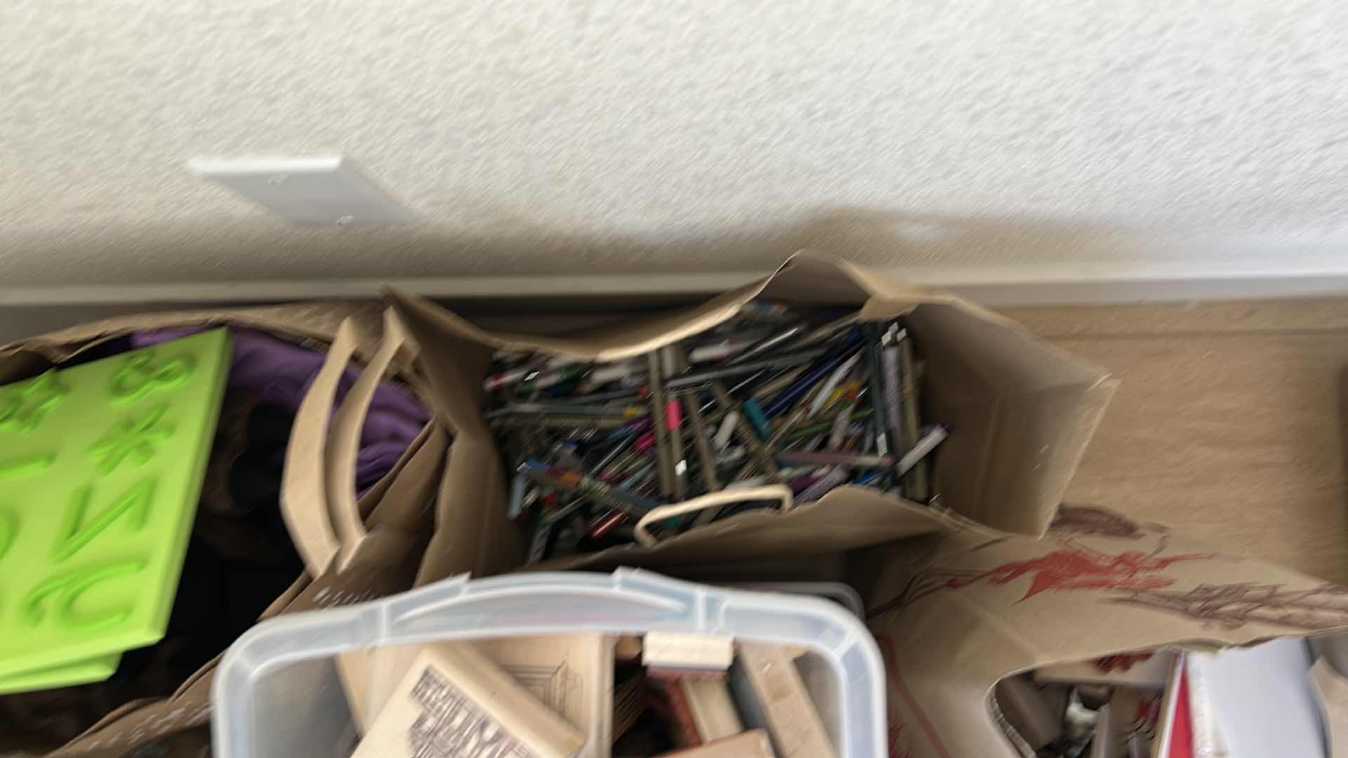 Photo 1 of CONTENTS OF BAGS AND TOTES CRAFTING STAMPS