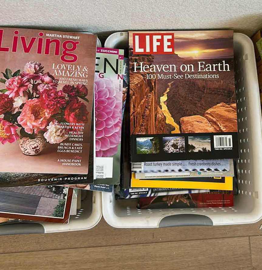 Photo 1 of 2- TOTES OF CRAFT COOK MAGAZINES