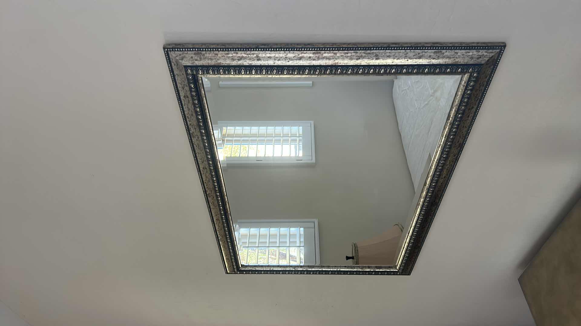 Photo 1 of LARGE RECTANGULAR WALL MIRROR WITH DECORATIVE GOLD-TONE FRAME 41“ x H29“