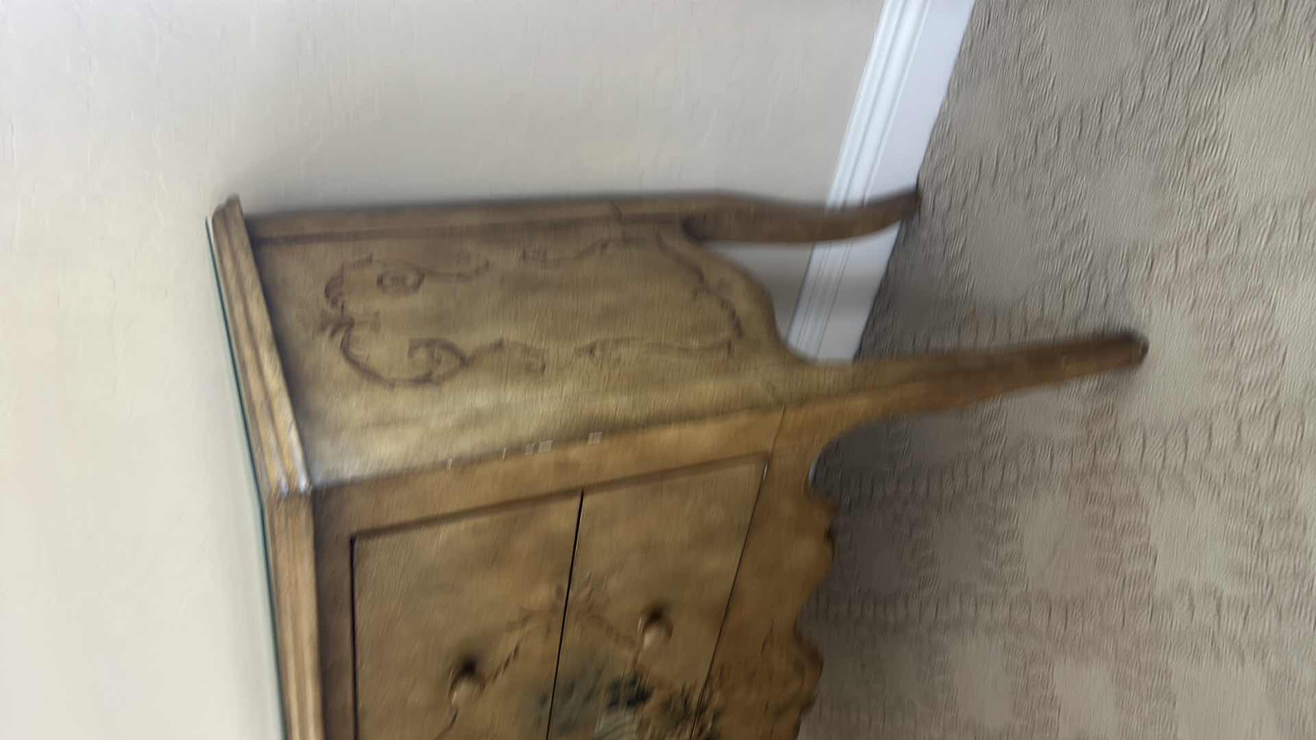 Photo 1 of AA IMPORTING HAND-PAINTED FRENCH LOUIS XV STYLE ACCENT PASTORAL SCENE CHEST COMMODE 38 1/2“ x 16“ x H32“