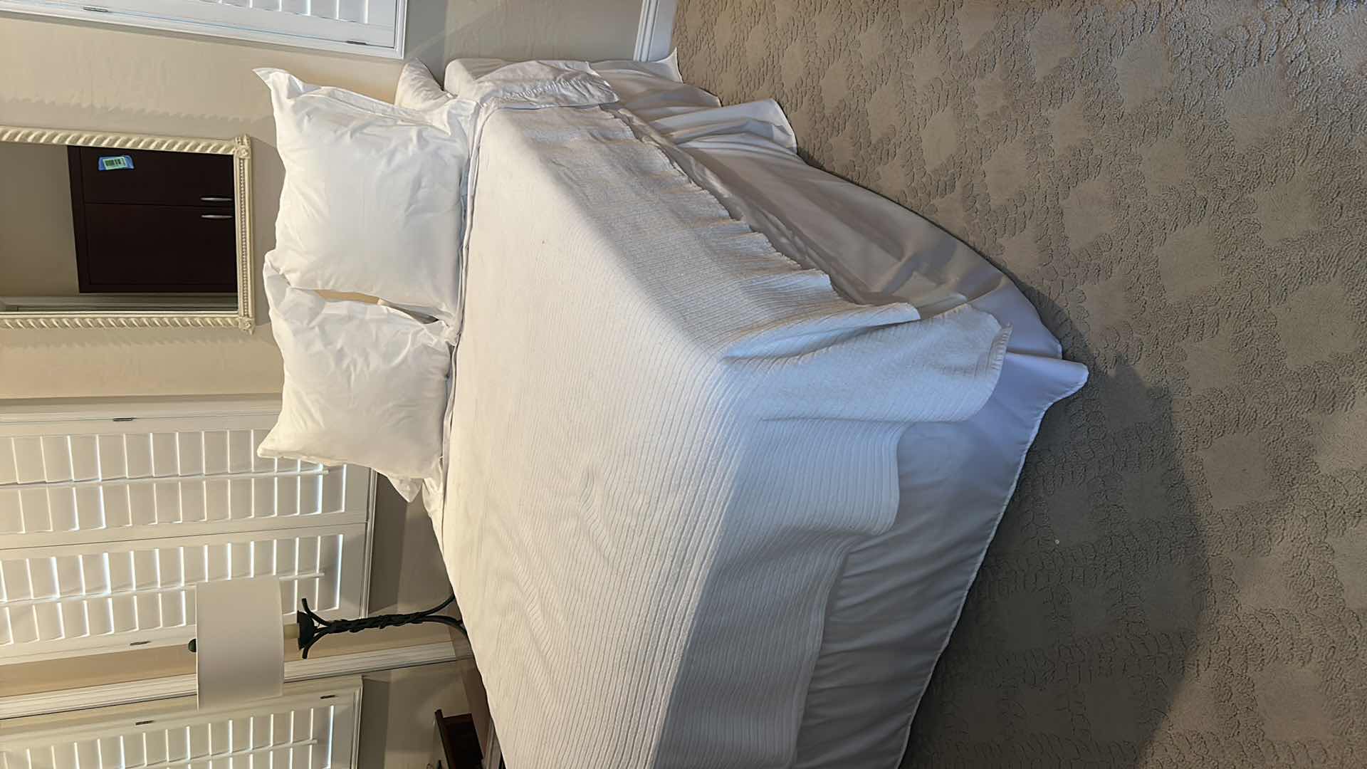 Photo 1 of QUEEN BEDDING & PILLOWS