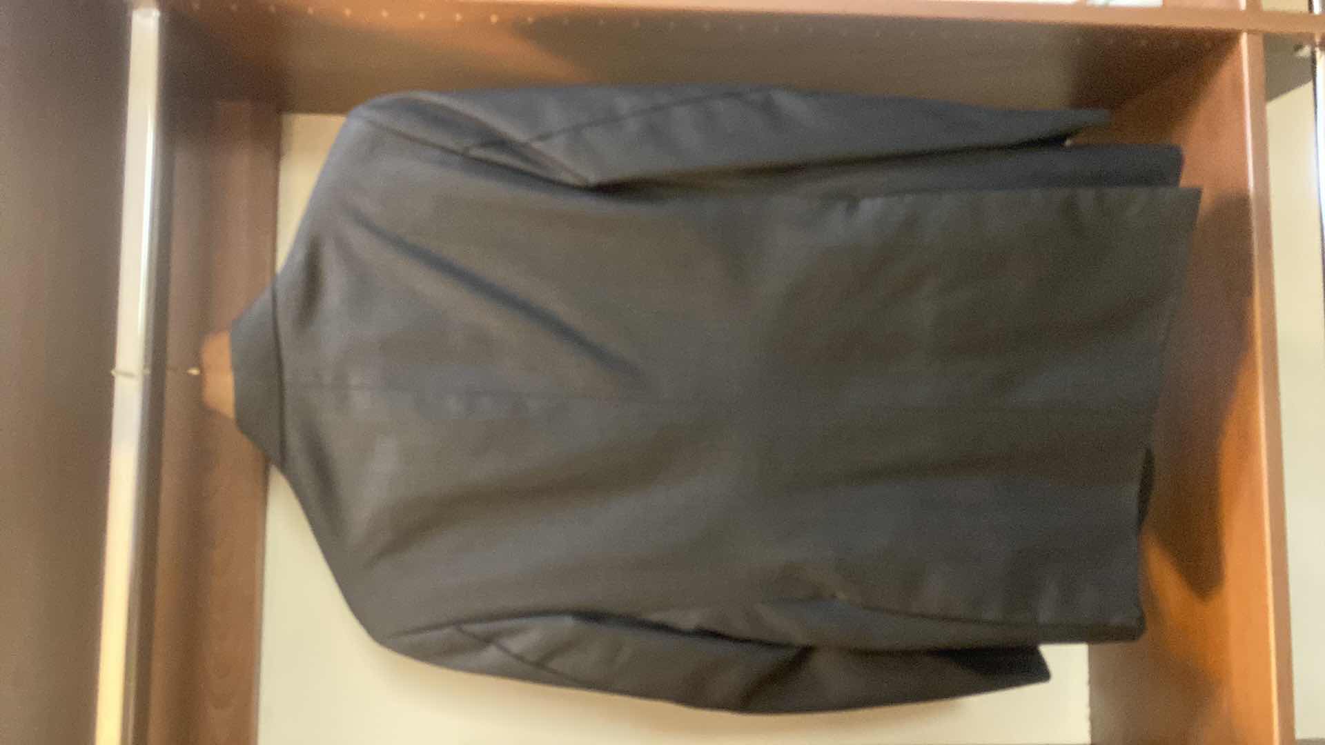 Photo 1 of MENS GRAND CUSTOM SUIT 100%WOOL MADE IN HONG KONG EST SIZE JACKET 40/42 PANTS 33/34