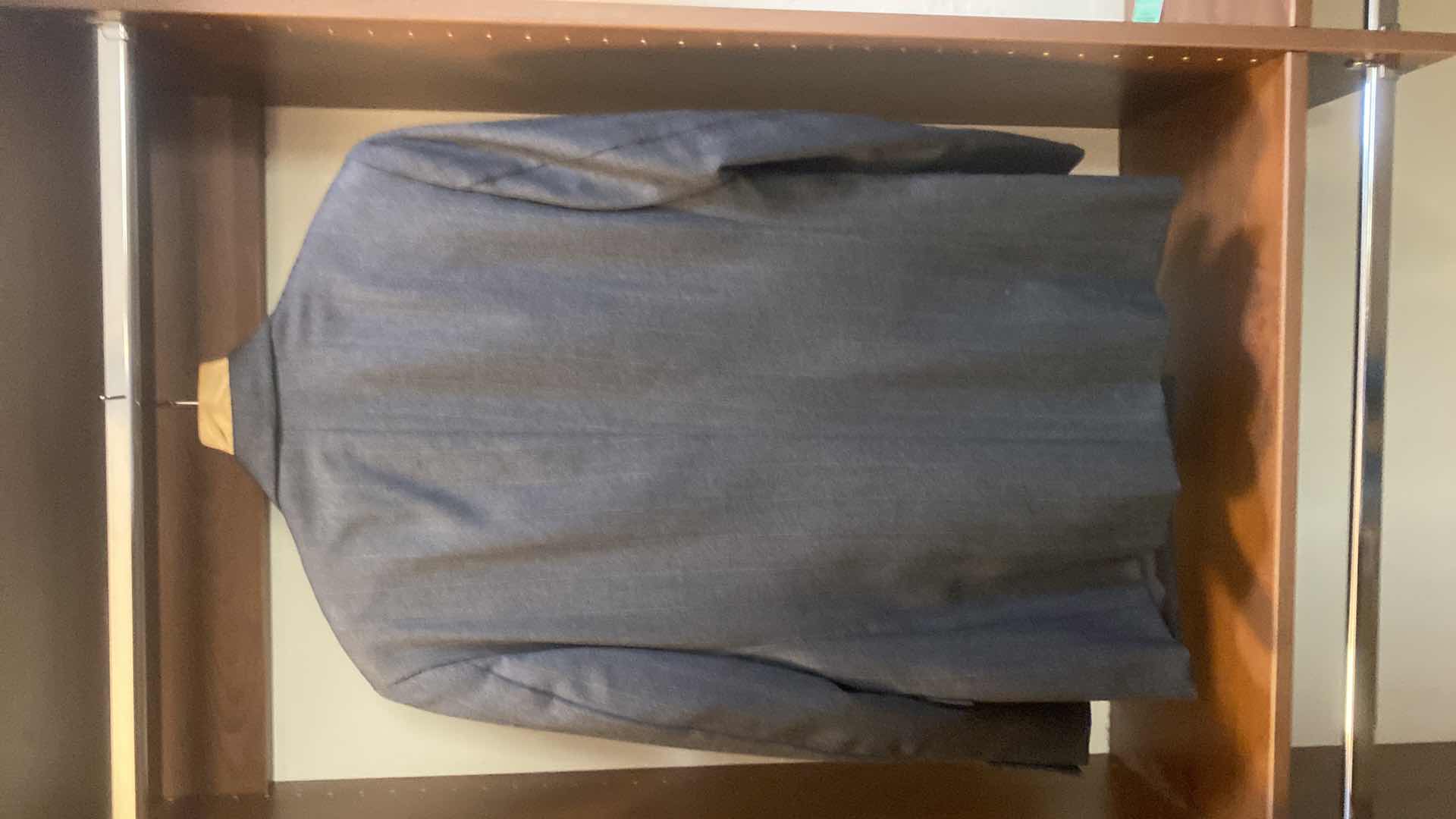 Photo 1 of MENS GRAND CUSTOM SUIT 100%WOOL MADE IN HONG KONG EST SIZE JACKET 40/42 PANTS 33/34