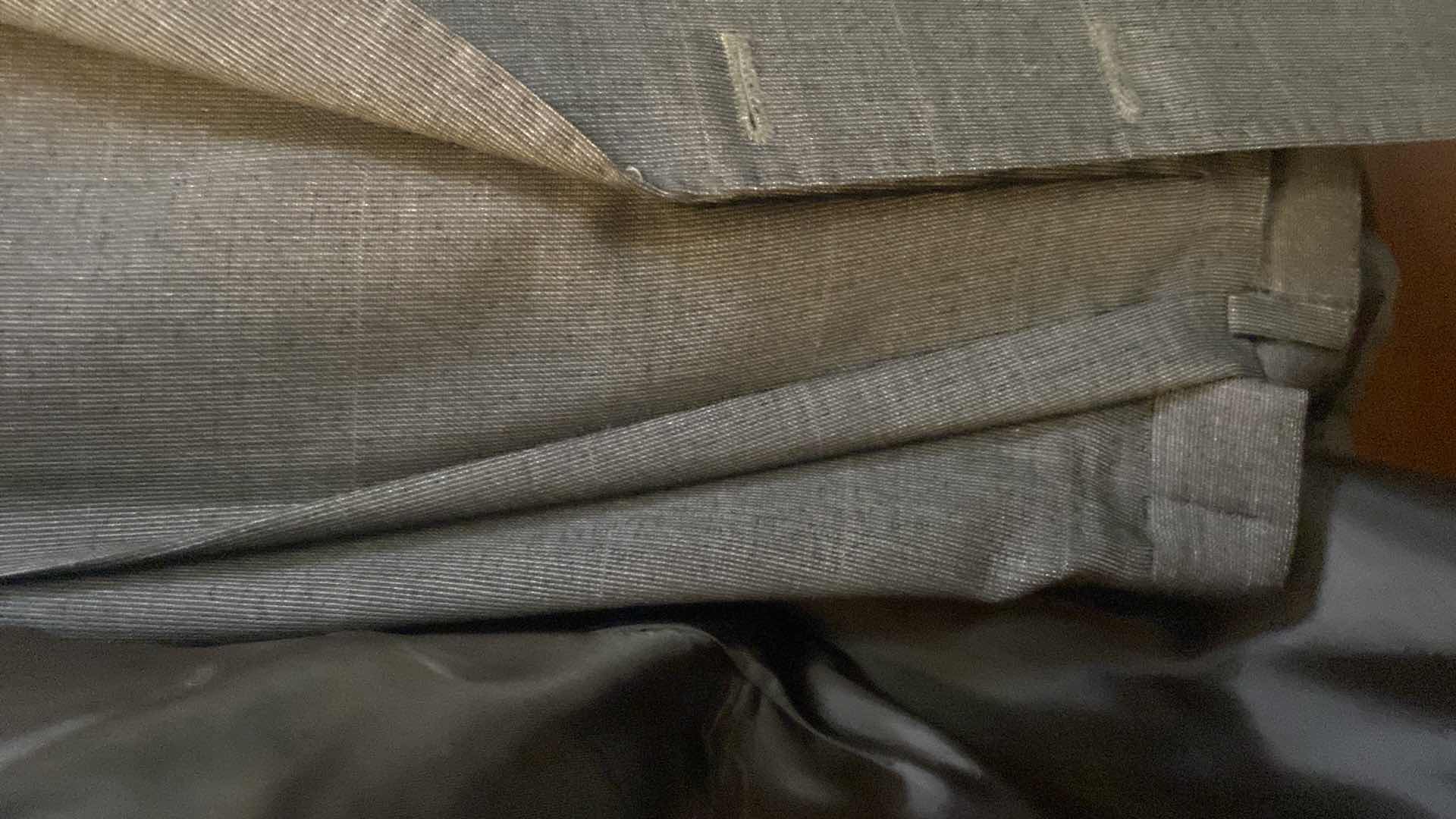 Photo 1 of MENS GRAND CUSTOM SUIT 100%WOOL MADE IN HONG KONG EST SIZE JACKET 40/42 PANTS 33/34