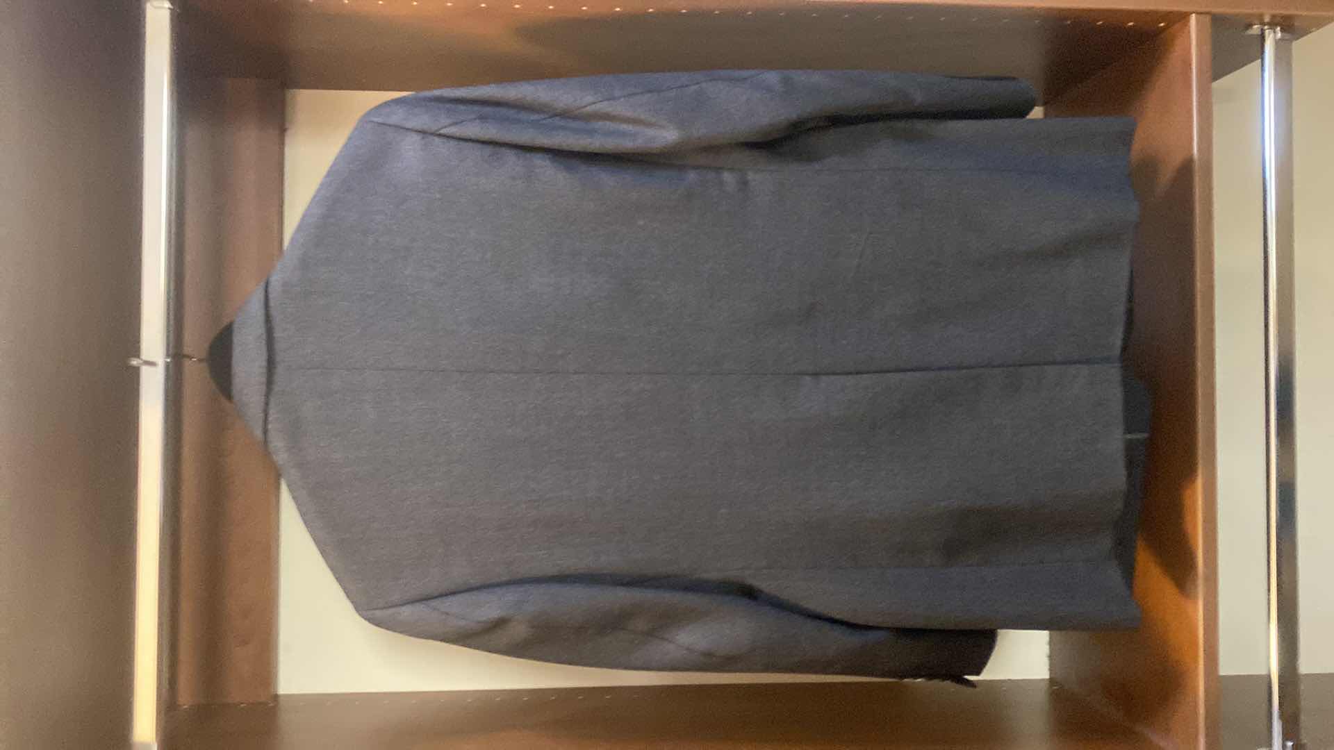 Photo 1 of MENS GRAND CUSTOM SUIT 100%WOOL MADE IN HONG KONG EST SIZE JACKET 40/42 PANTS 33/34