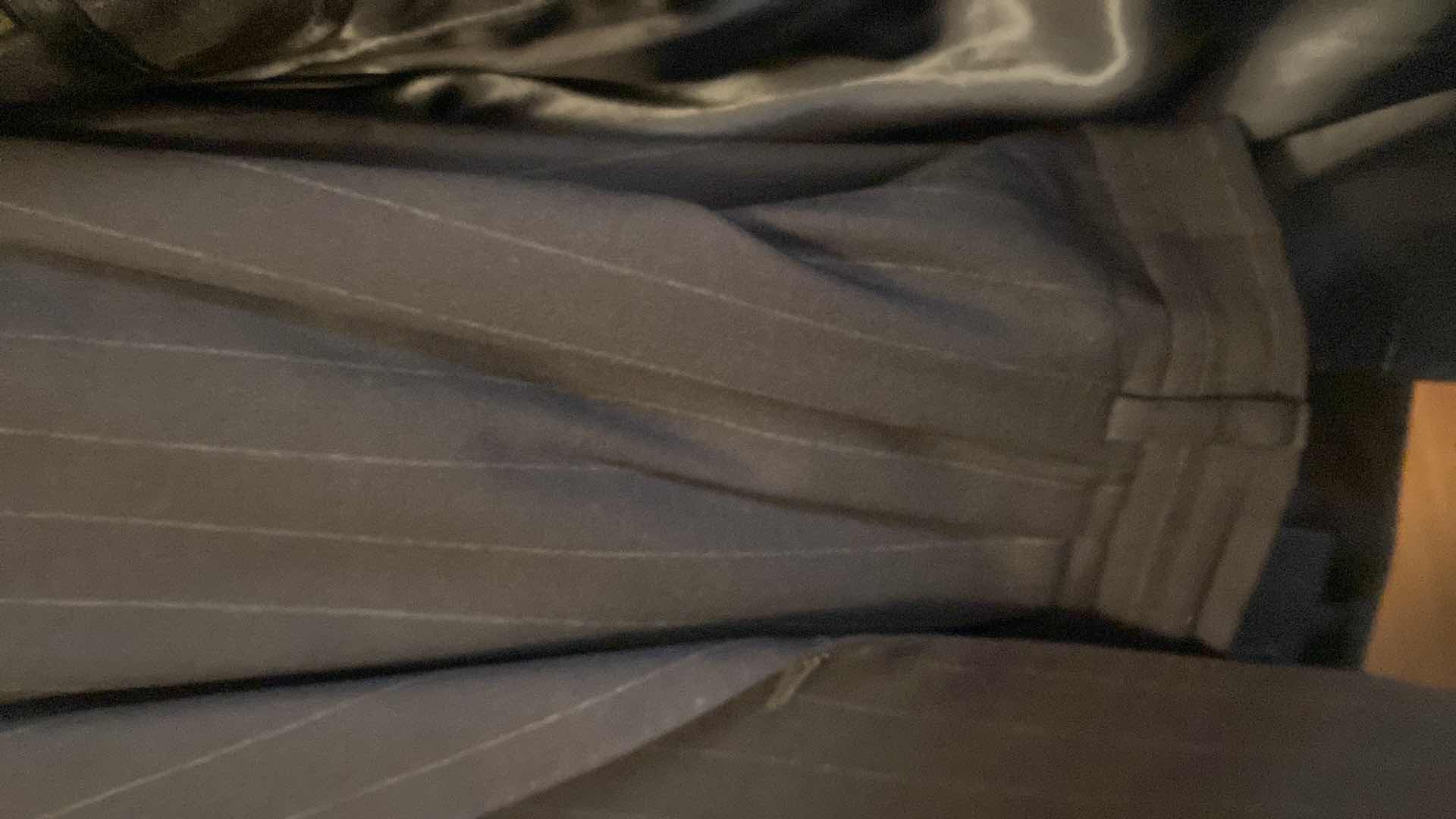 Photo 1 of MENS GRAND CUSTOM SUIT 100%WOOL MADE IN HONG KONG EST SIZE JACKET 40/42 PANTS 33/34