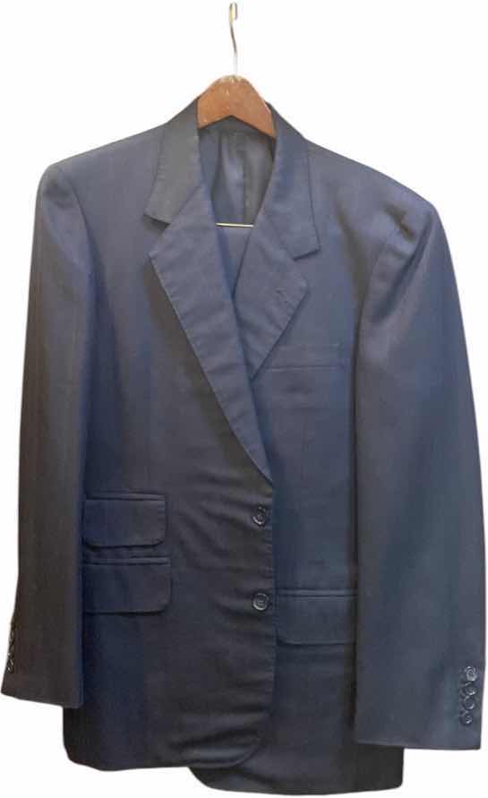 Photo 1 of MENS GRAND CUSTOM SUIT 100%WOOL MADE IN HONG KONG EST SIZE JACKET 40/42 PANTS 33/34