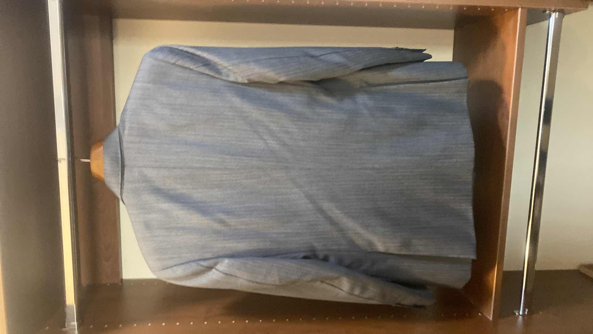 Photo 1 of MENS GRAND CUSTOM SUIT 100%WOOL MADE IN HONG KONG EST SIZE JACKET 40/42 PANTS 33/34