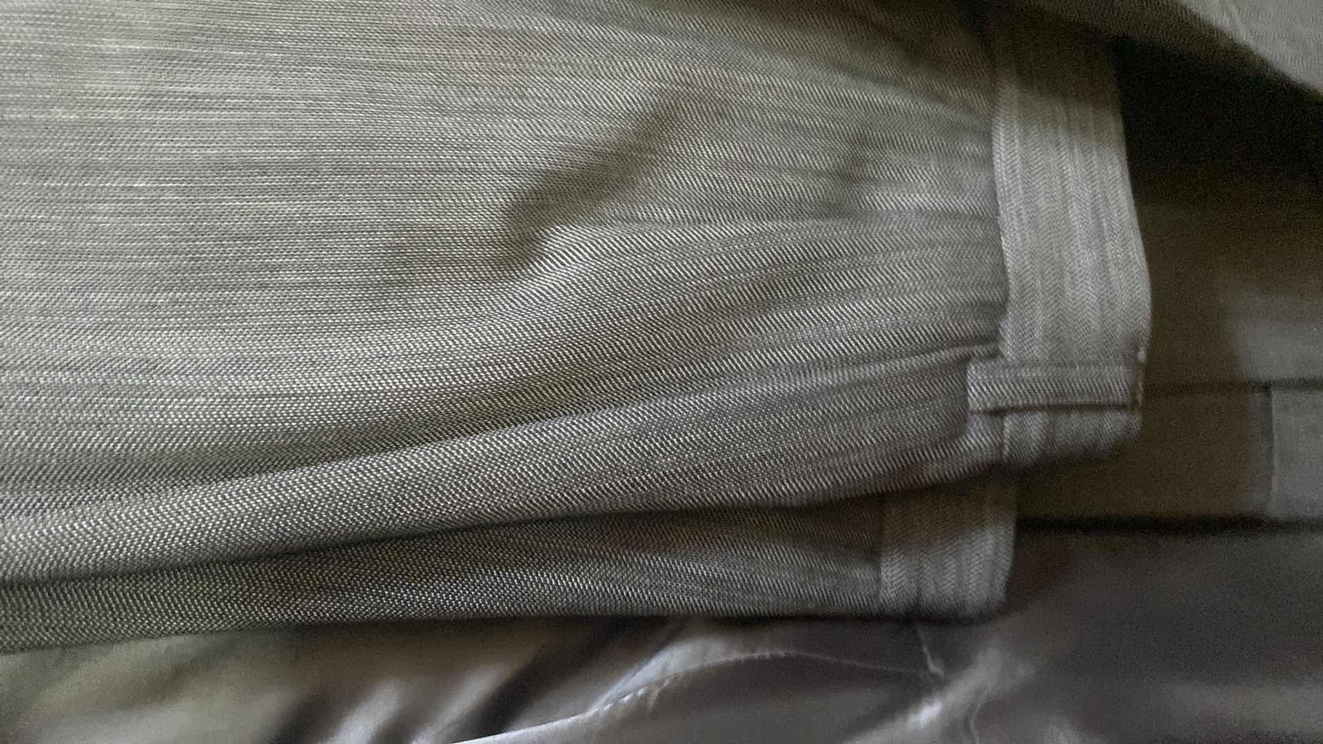 Photo 1 of MENS GRAND CUSTOM SUIT 100%WOOL MADE IN HONG KONG EST SIZE JACKET 40/42 PANTS 33/34