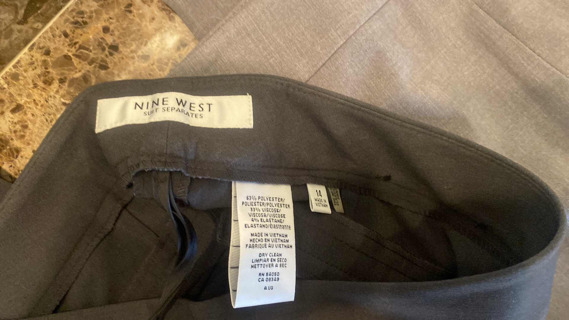 Photo 1 of 2-WOMENS NINE WEST DRESS PANTS SIZE 14