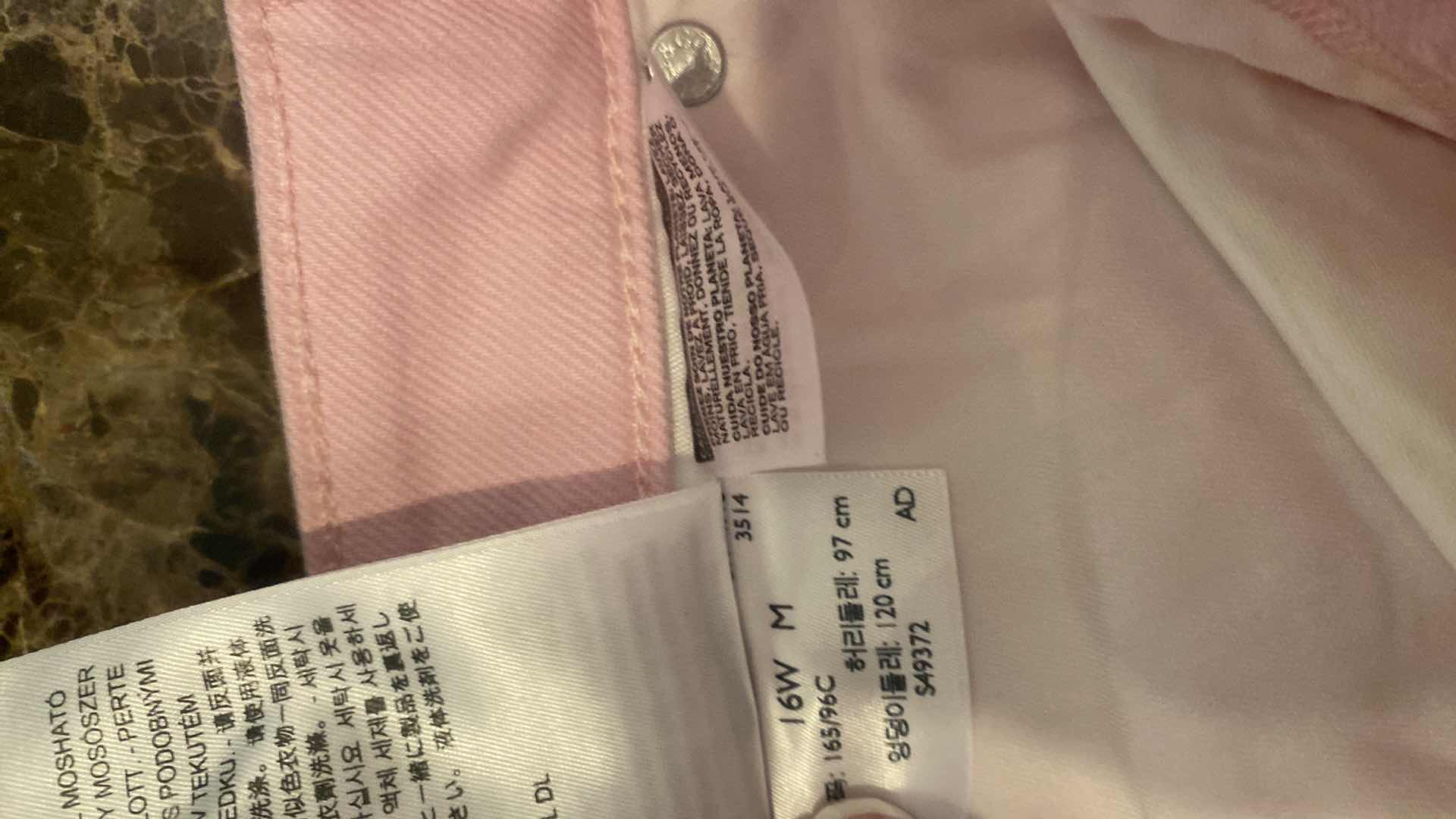 Photo 1 of 2-WOMENS LEVIS SIZES 32 & 16W