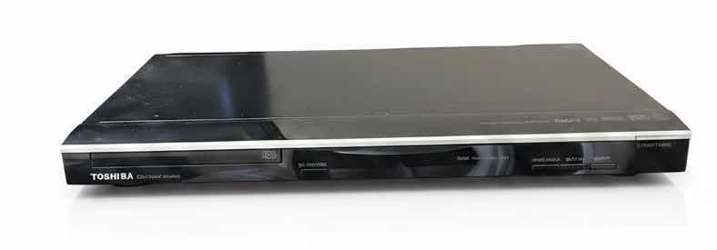 Photo 1 of TOSHIBA DVD PLAYER WITH HDMI OUTPUT AND DOLBY DIGITAL SUPPORT