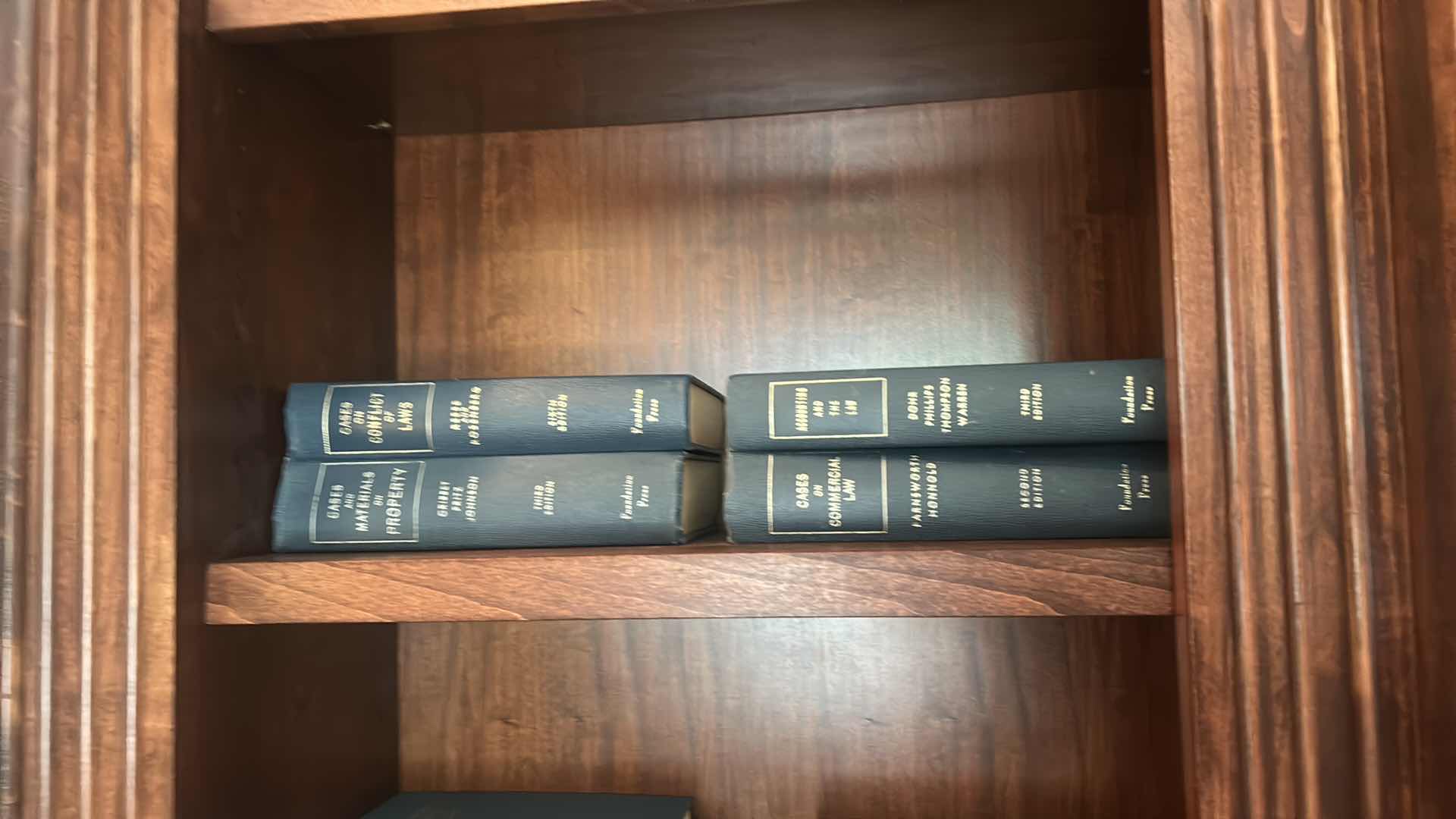 Photo 1 of 4 SHELVES OF HARDCOVER BOOKS & BOOKENDS