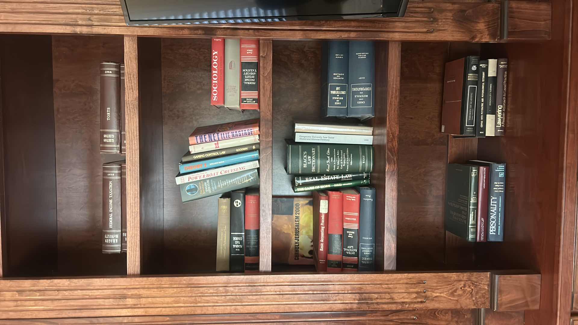 Photo 1 of 4 SHELVES OF MOSTLY HARDCOVER BOOKS