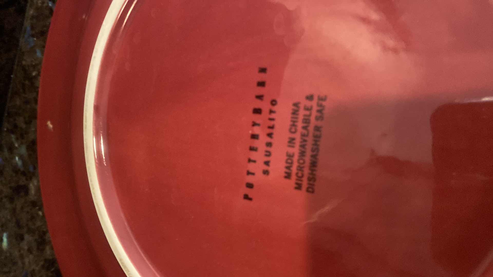 Photo 1 of 8-POTTERY BARN SAUSALITO CERAMIC 12” PLATES