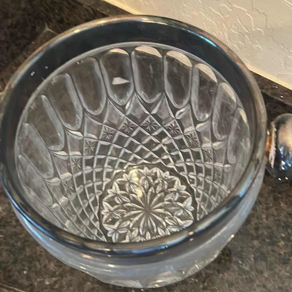 Photo 1 of 2- GLASS ICE BUCKETS H 9" 5"