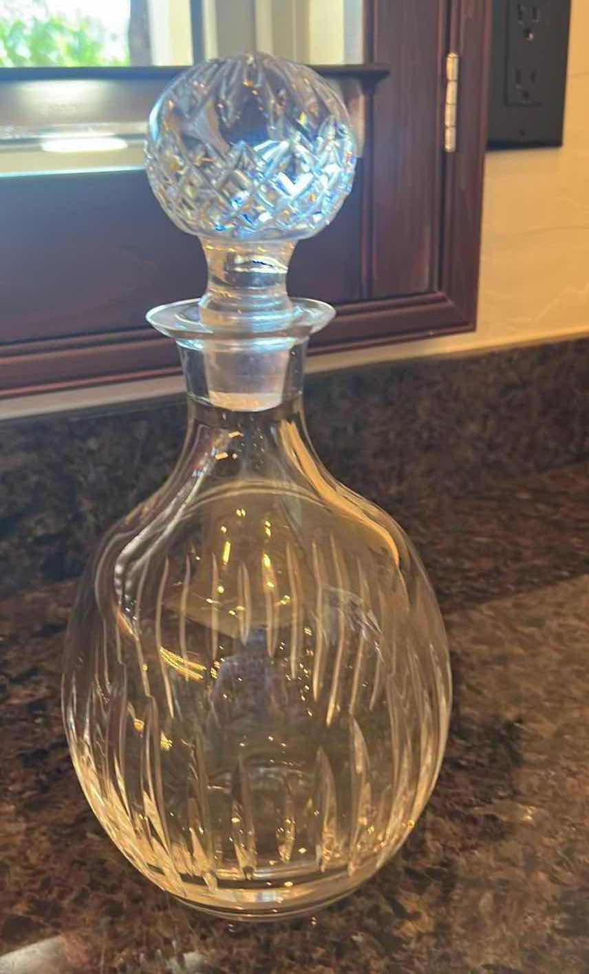 Photo 1 of 3- VINTAGE CUT CRYSTAL DECANTERS