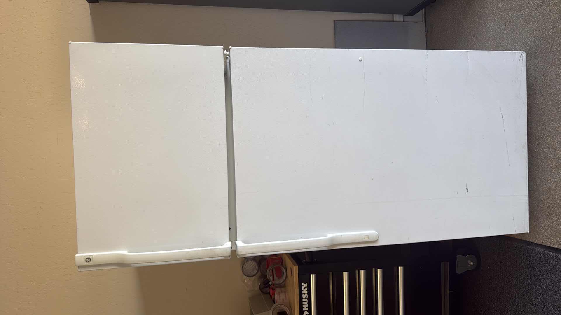 Photo 1 of WHITE GE TOP FREEZER REFRIGERATOR