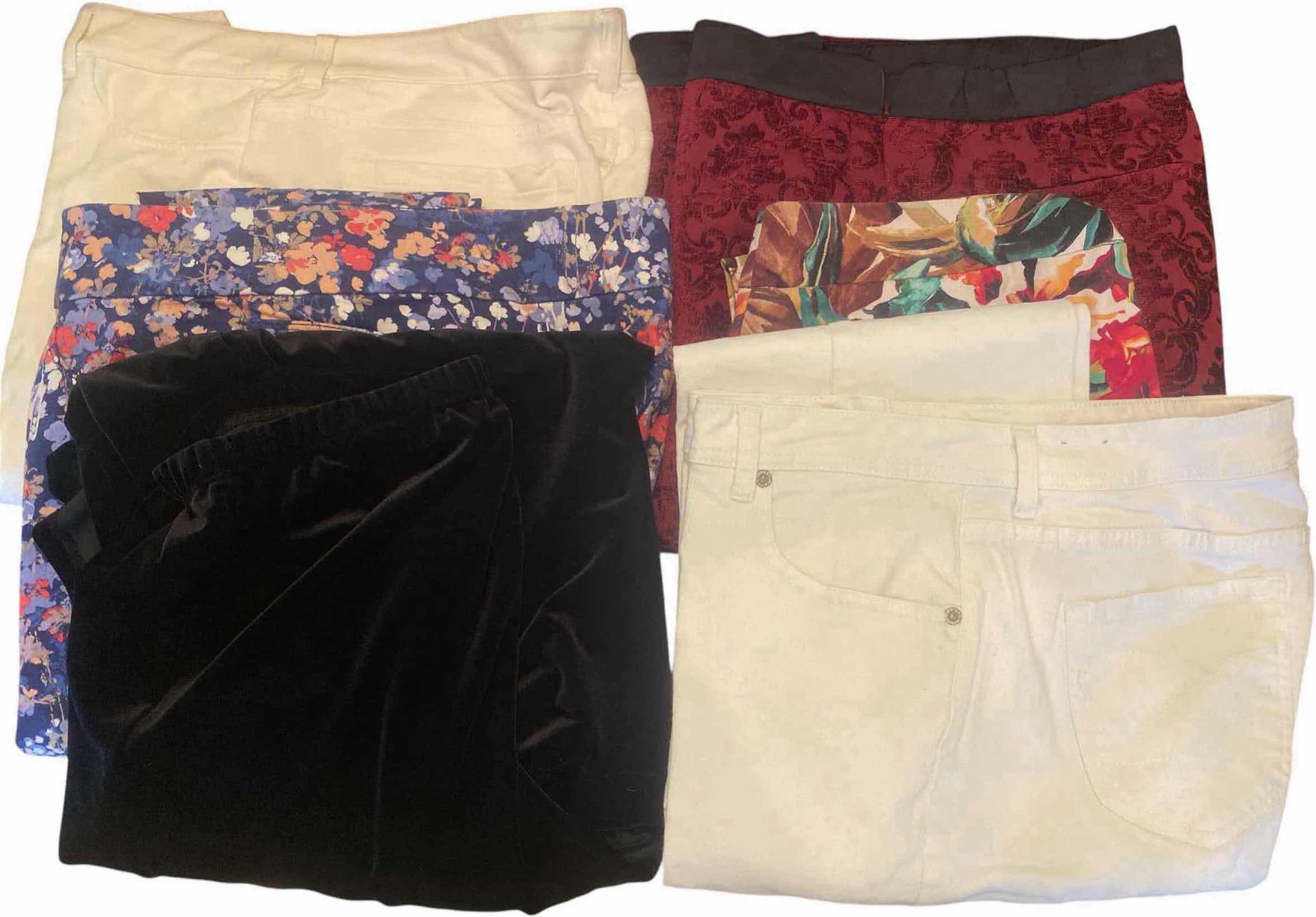 Photo 1 of 6-WOMENS PANTS CHICOS SIZE 3 & X-LARGE