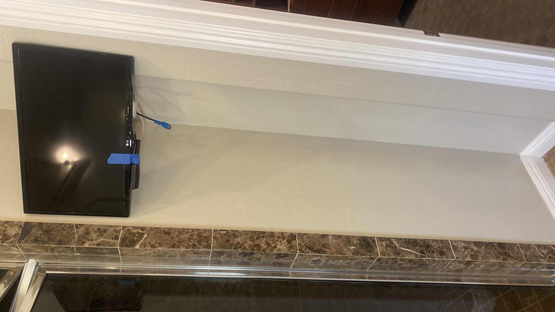Photo 1 of 23” LG TV WITH REMOTE & WALL MOUNT
