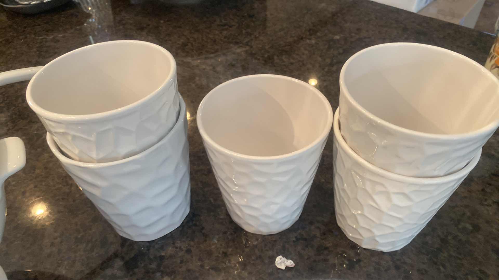 Photo 1 of 8-WHITE CERAMIC SERVE WARE & POTS