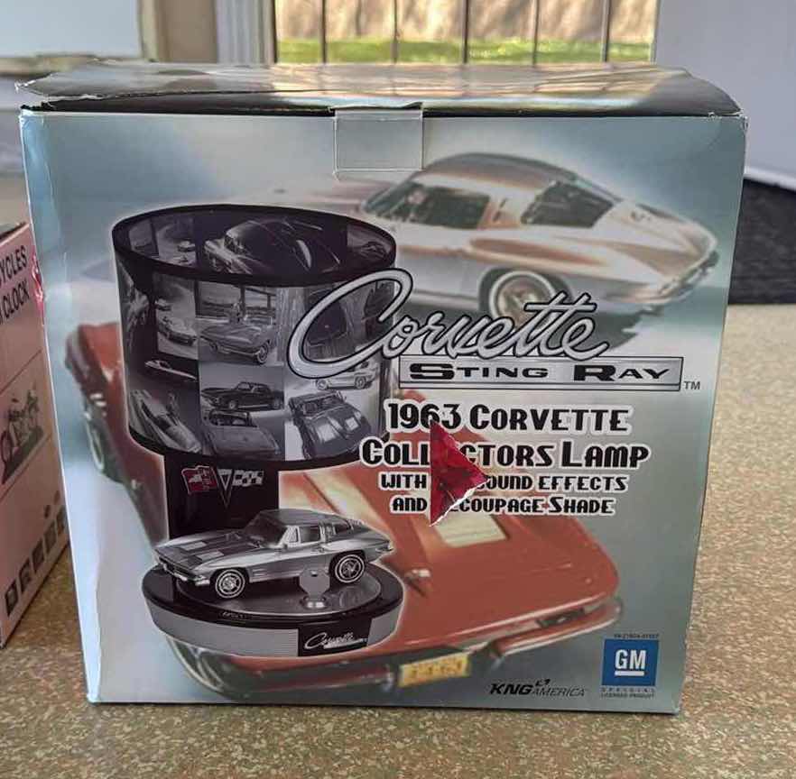 Photo 1 of NIB 1963 CORVETTE STING RAY COLLECTORS LAMP