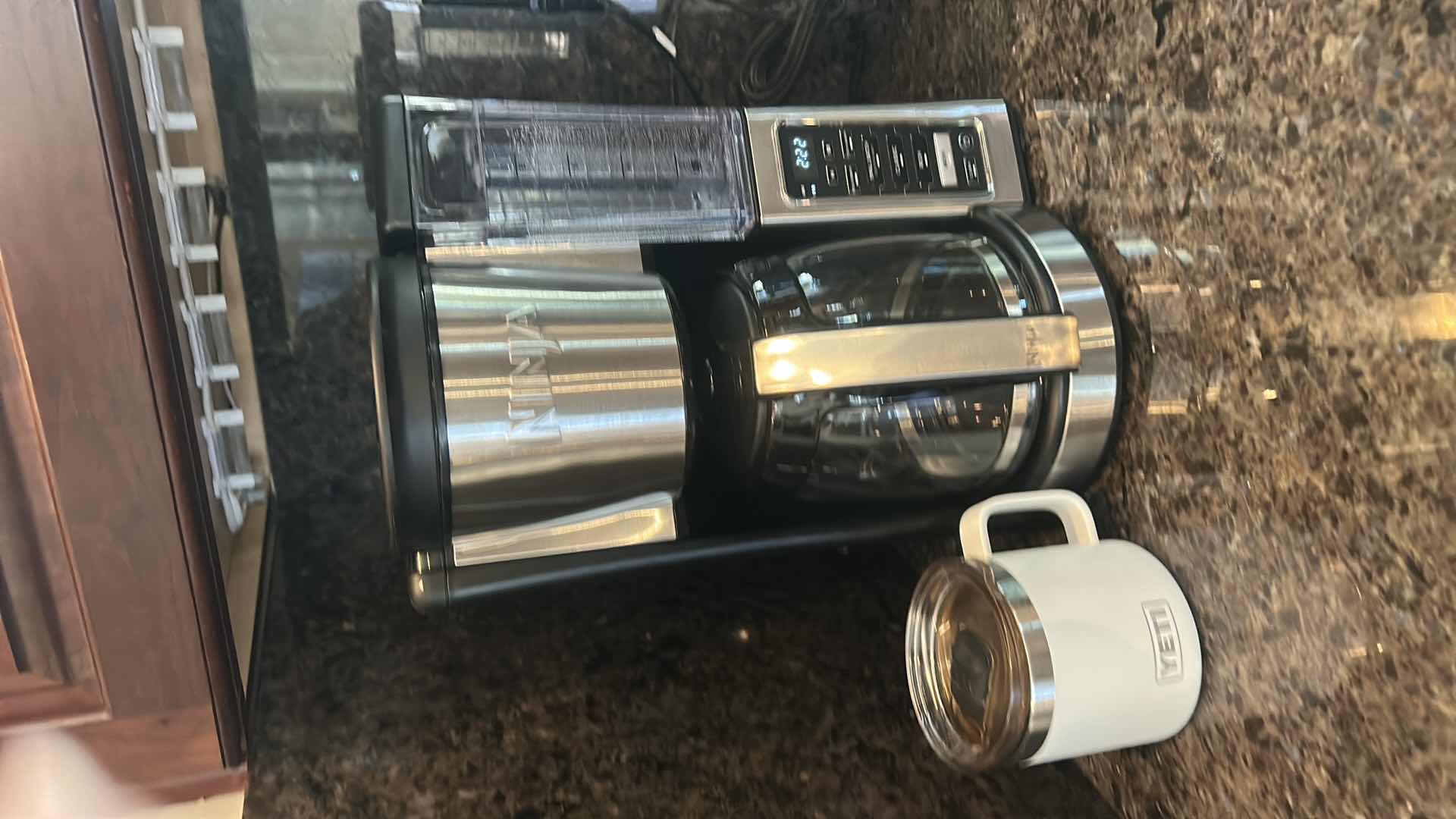 Photo 1 of NINJA COFFEE MAKER AND YETI COFFEE CUP