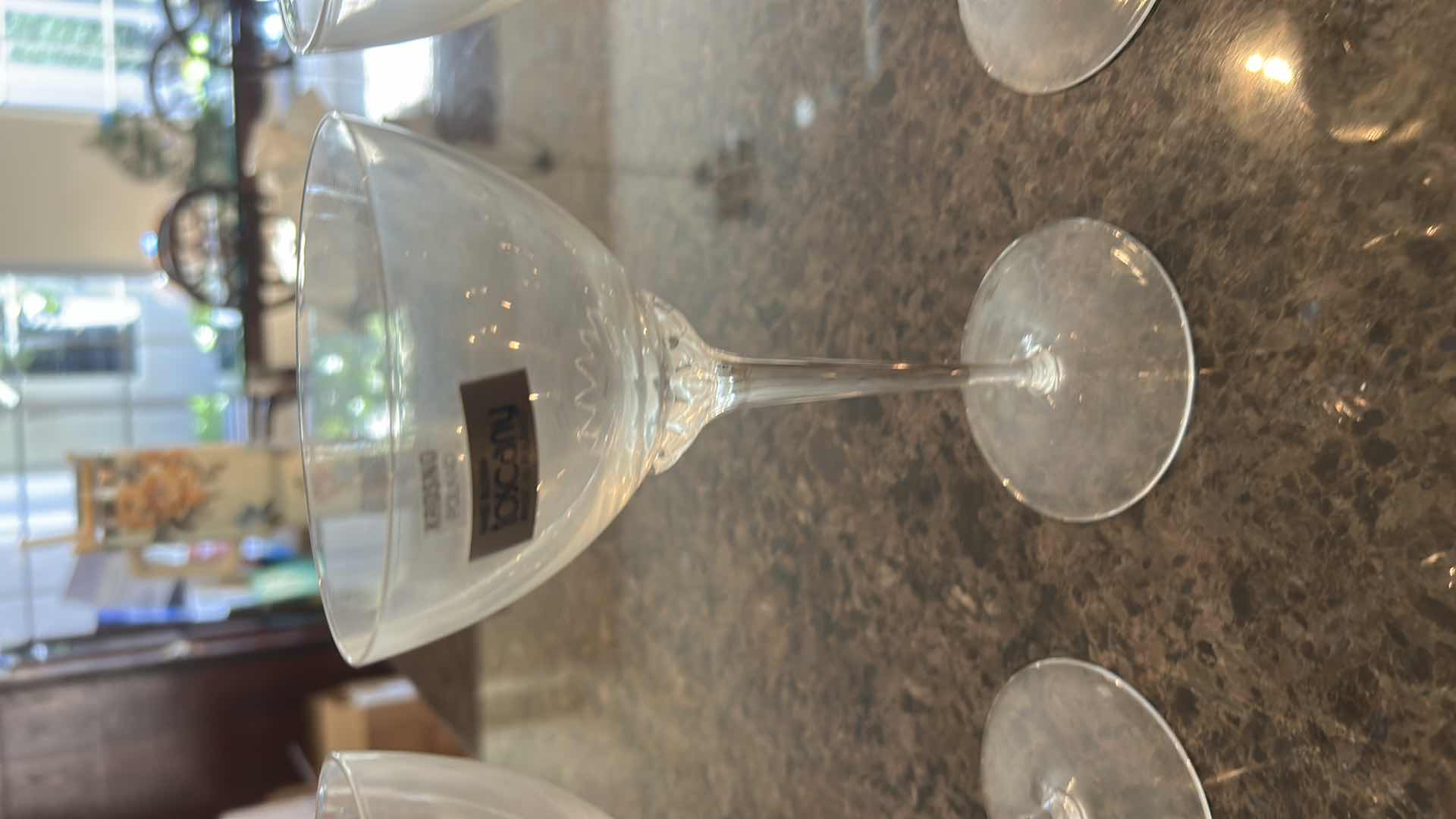 Photo 1 of 4-KROSNO POLAND CRYSTAL COCKTAIL GLASSES