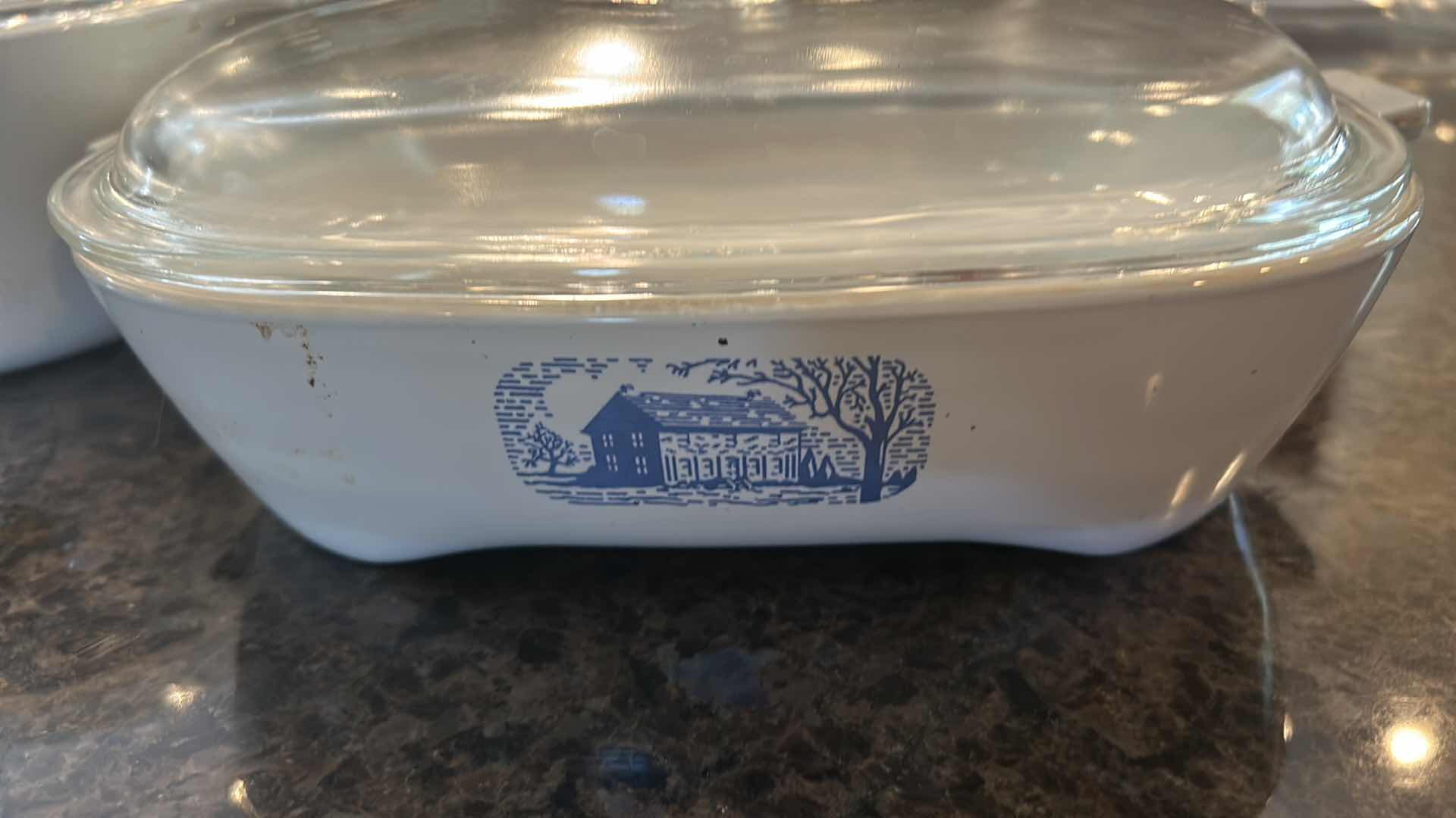 Photo 1 of VINTAGE CORNING WARE- LIDDED CASSEROLE DISHES AND SAUCE PANS