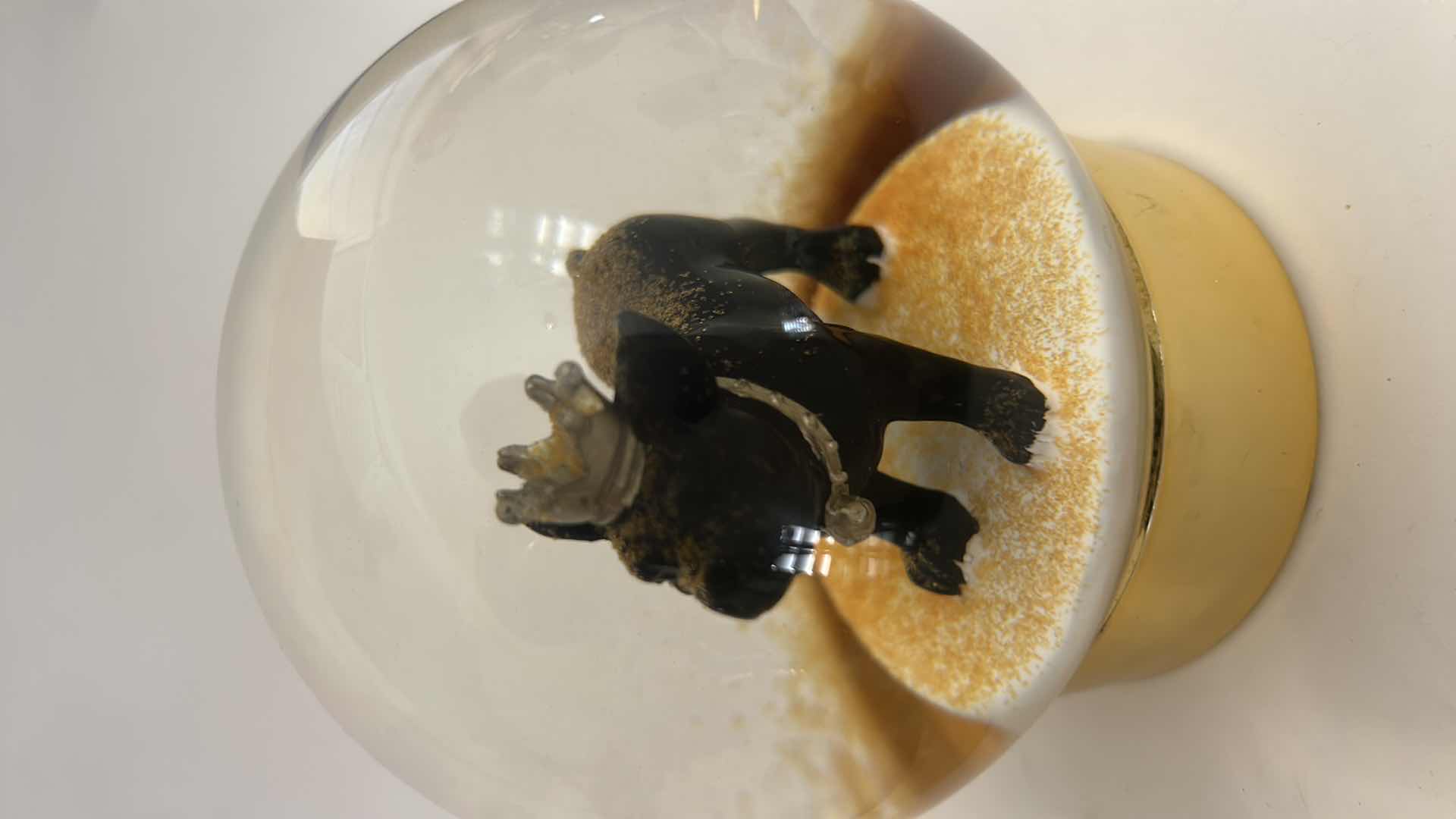 Photo 1 of 2 COLLECTIBLE GLITTER GLOBES H5”