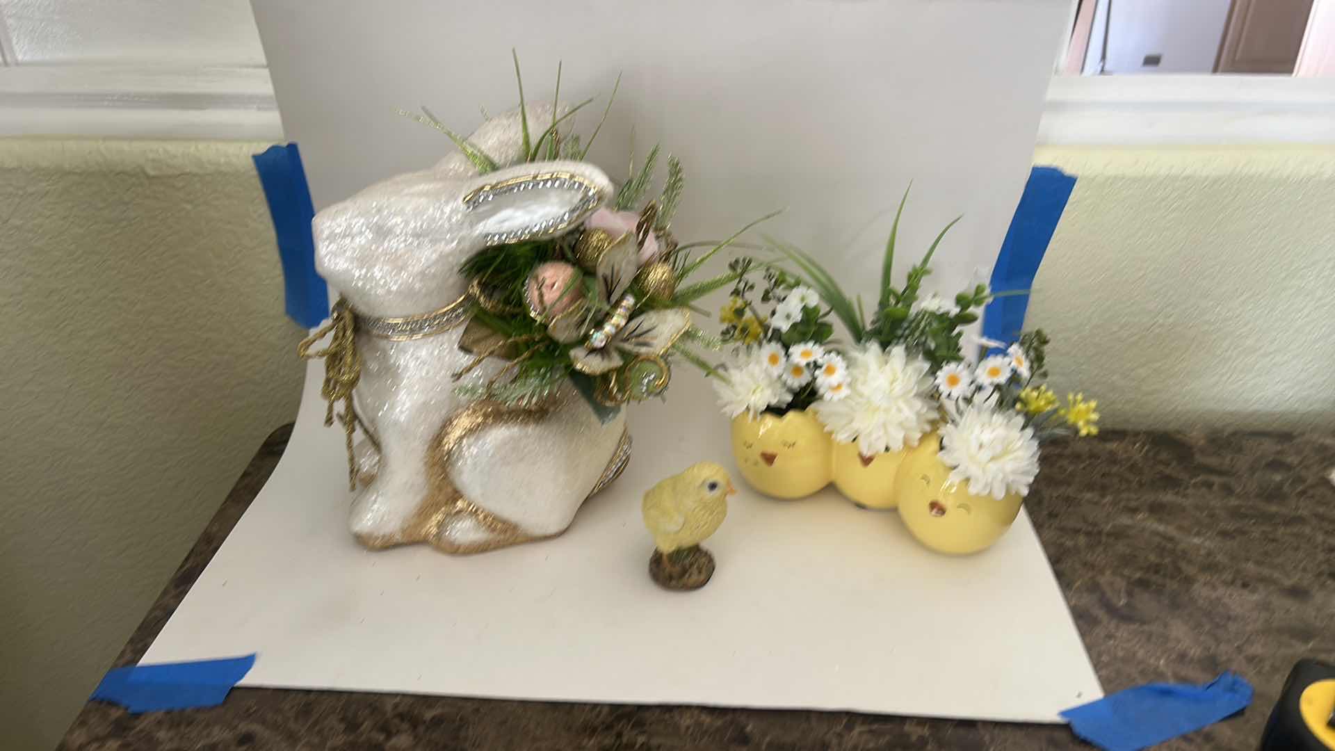Photo 1 of 3 PC EASTER DECOR (TALLEST H 11”)
