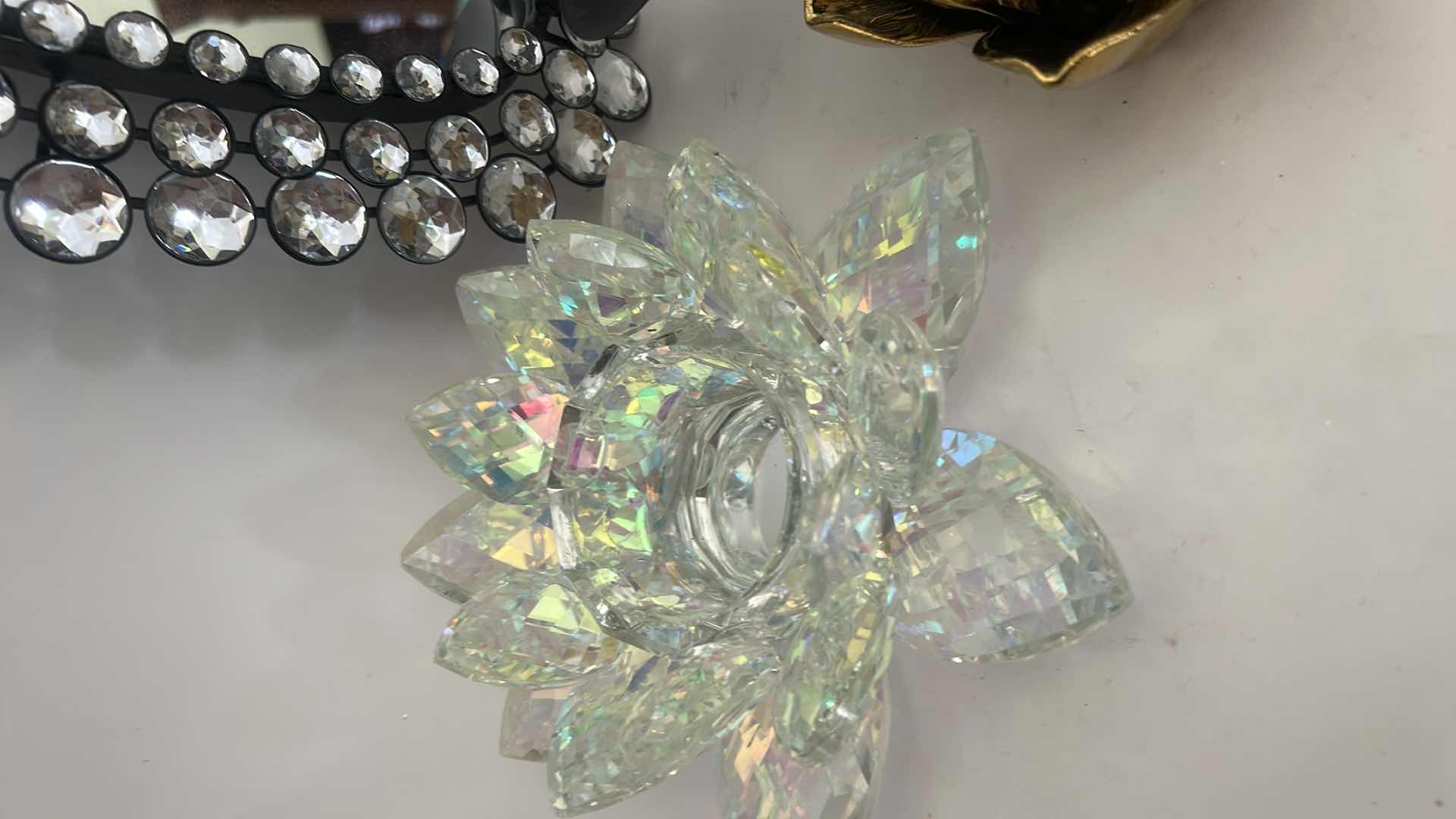 Photo 1 of 4 PC HOME DECOR- CANDLE HOLDERS