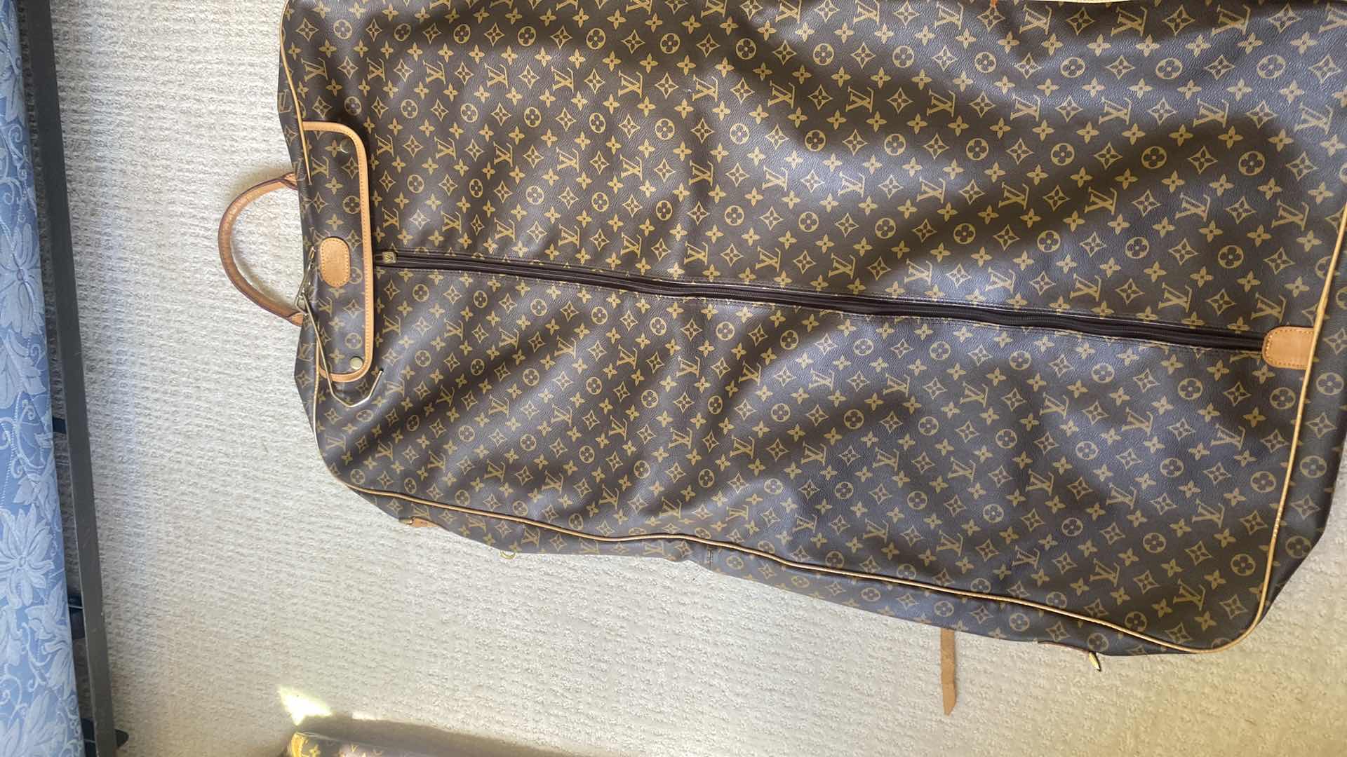 Photo 1 of VINTAGE STYLE "REPLICA" LOUIS VUITTON GARMENT BAG