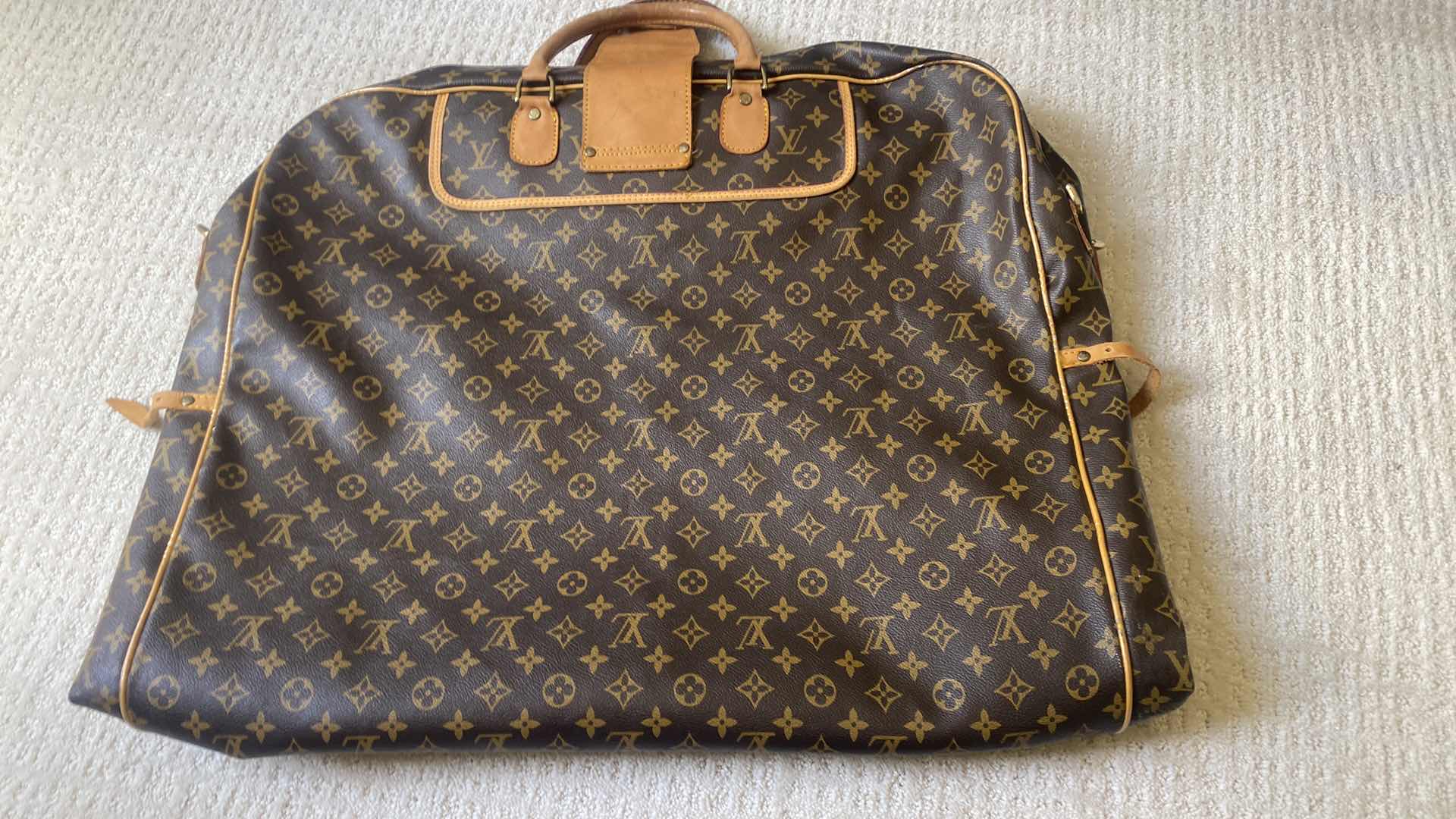 Photo 1 of VINTAGE STYLE "REPLICA" LOUIS VUITTON GARMENT BAG