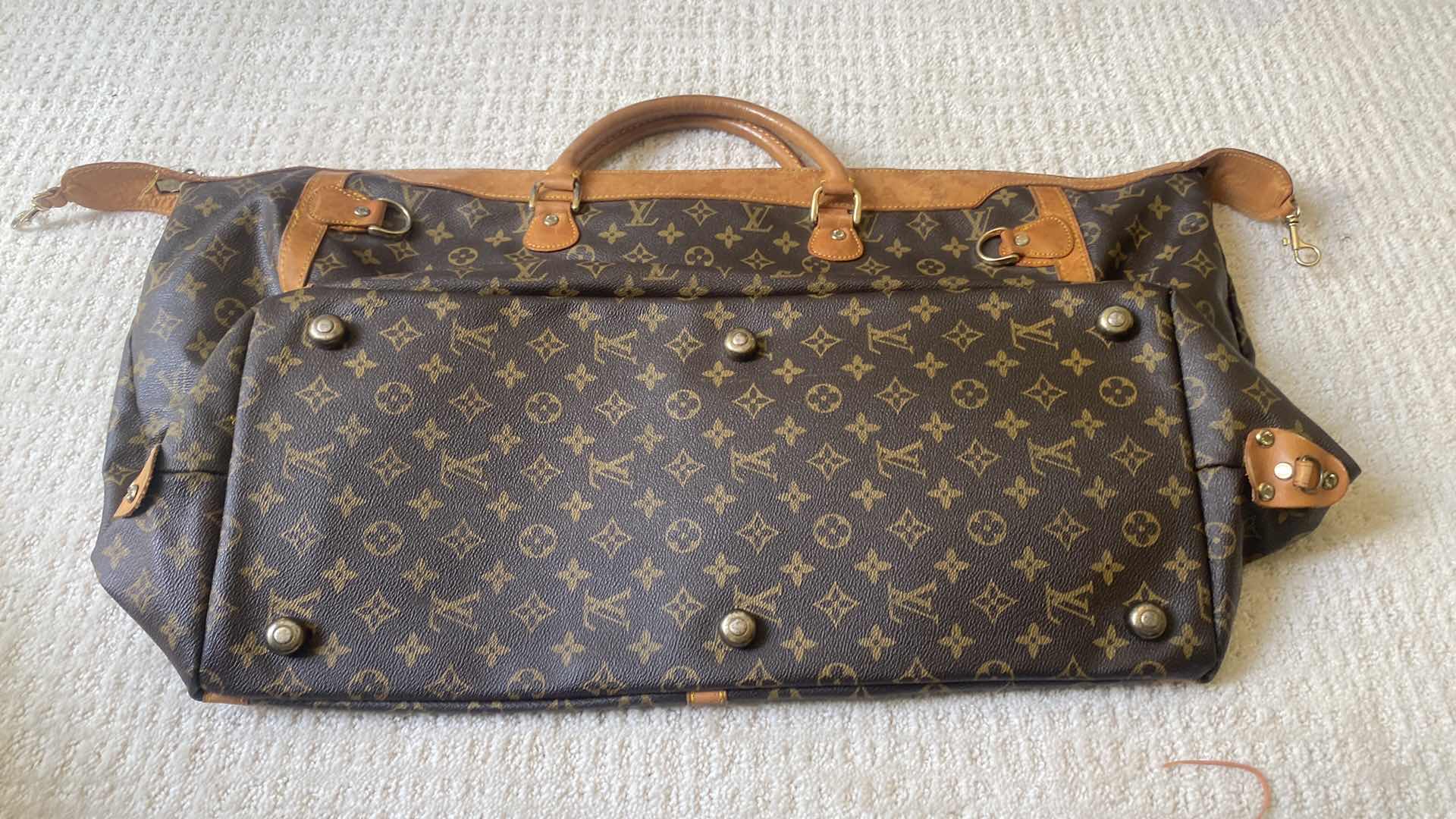 Photo 1 of VINTAGE-STYLE "REPLICA" LOUIS VUITTON OVER NIGHT BAG