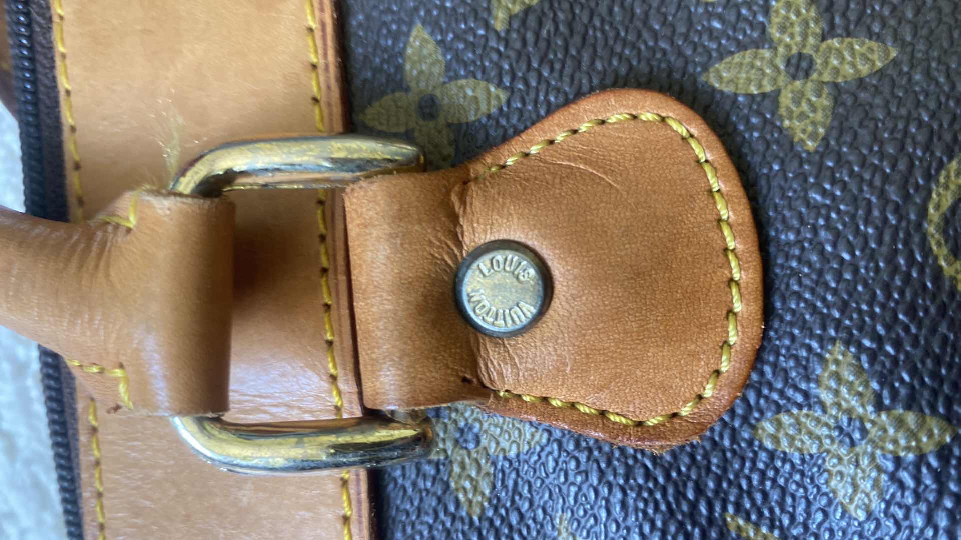 Photo 1 of VINTAGE-STYLE "REPLICA" LOUIS VUITTON OVER NIGHT BAG