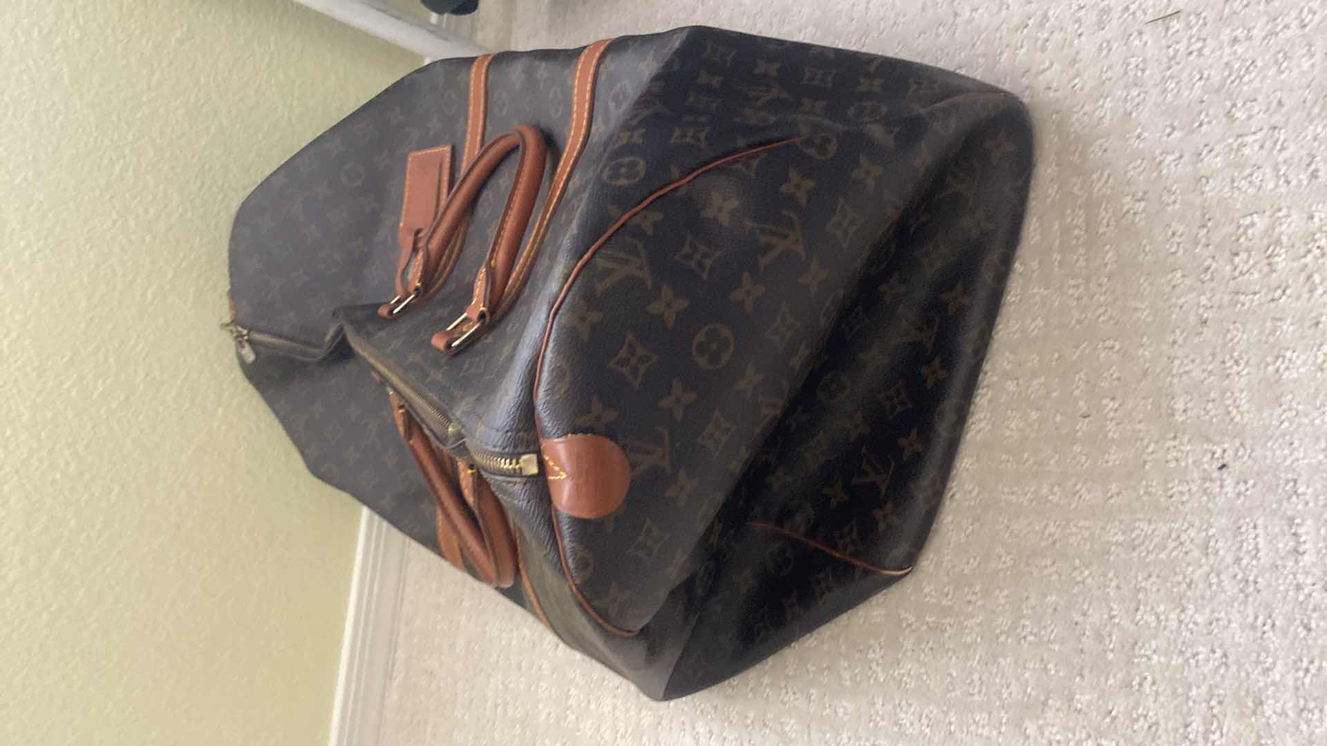 Photo 1 of LOUIS VUITTON "REPLICA" DUFFLE BAG