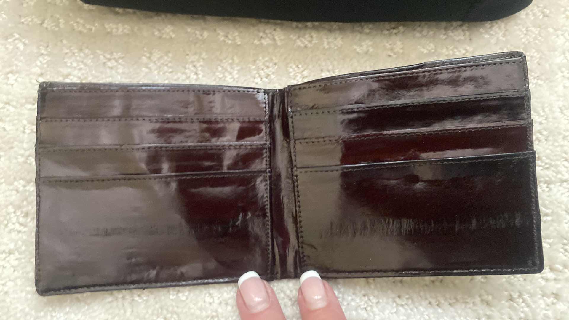 Photo 1 of 2-HANDBAGS & EEL SKIN WALLET