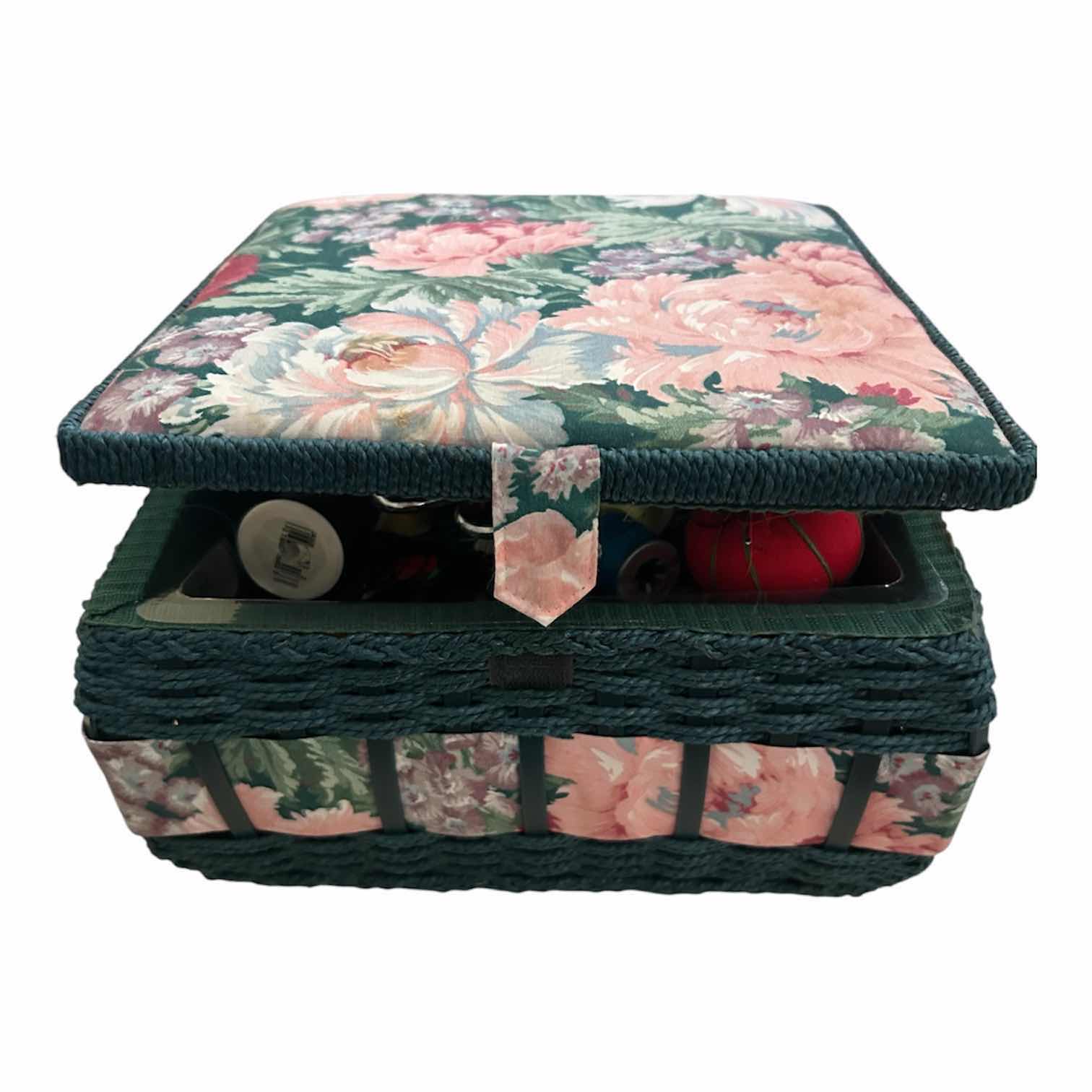 Photo 1 of CONTENTS OF SEWING BASKET