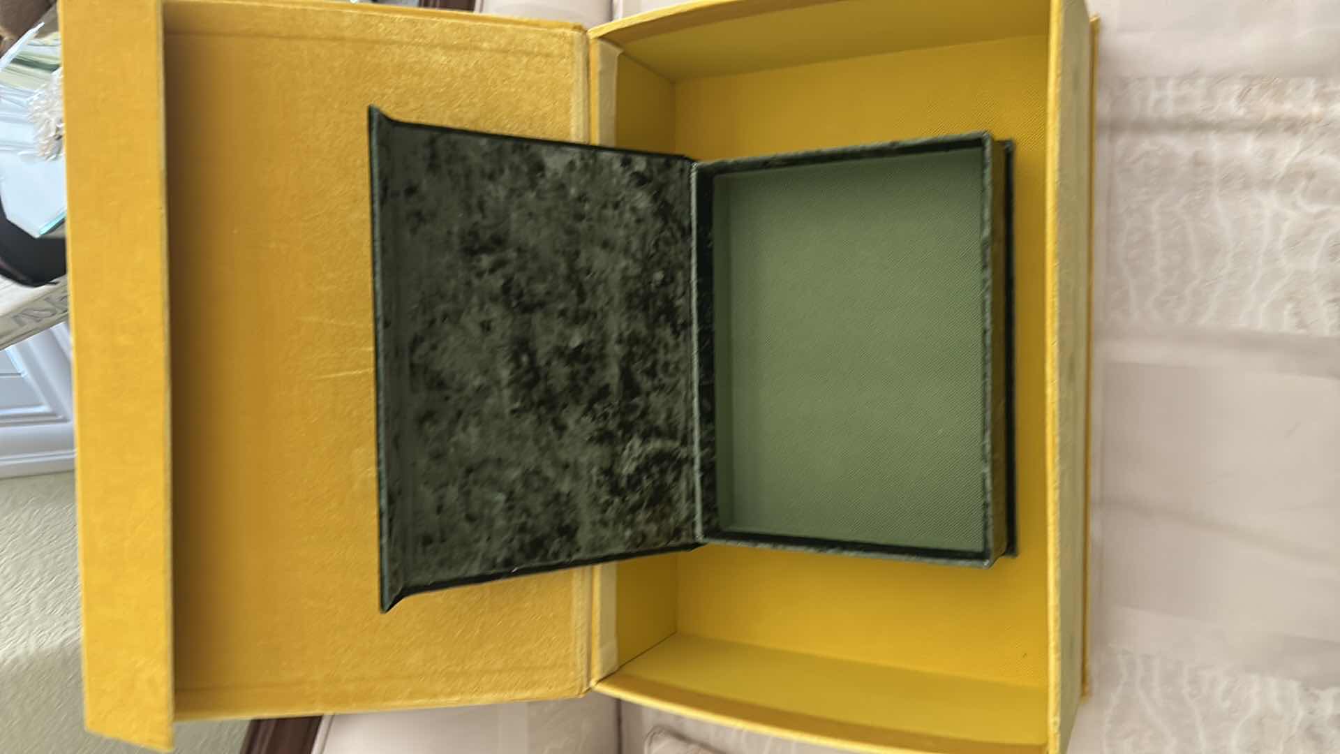 Photo 1 of 7- VELVET FABRIC JEWELRY BOXES