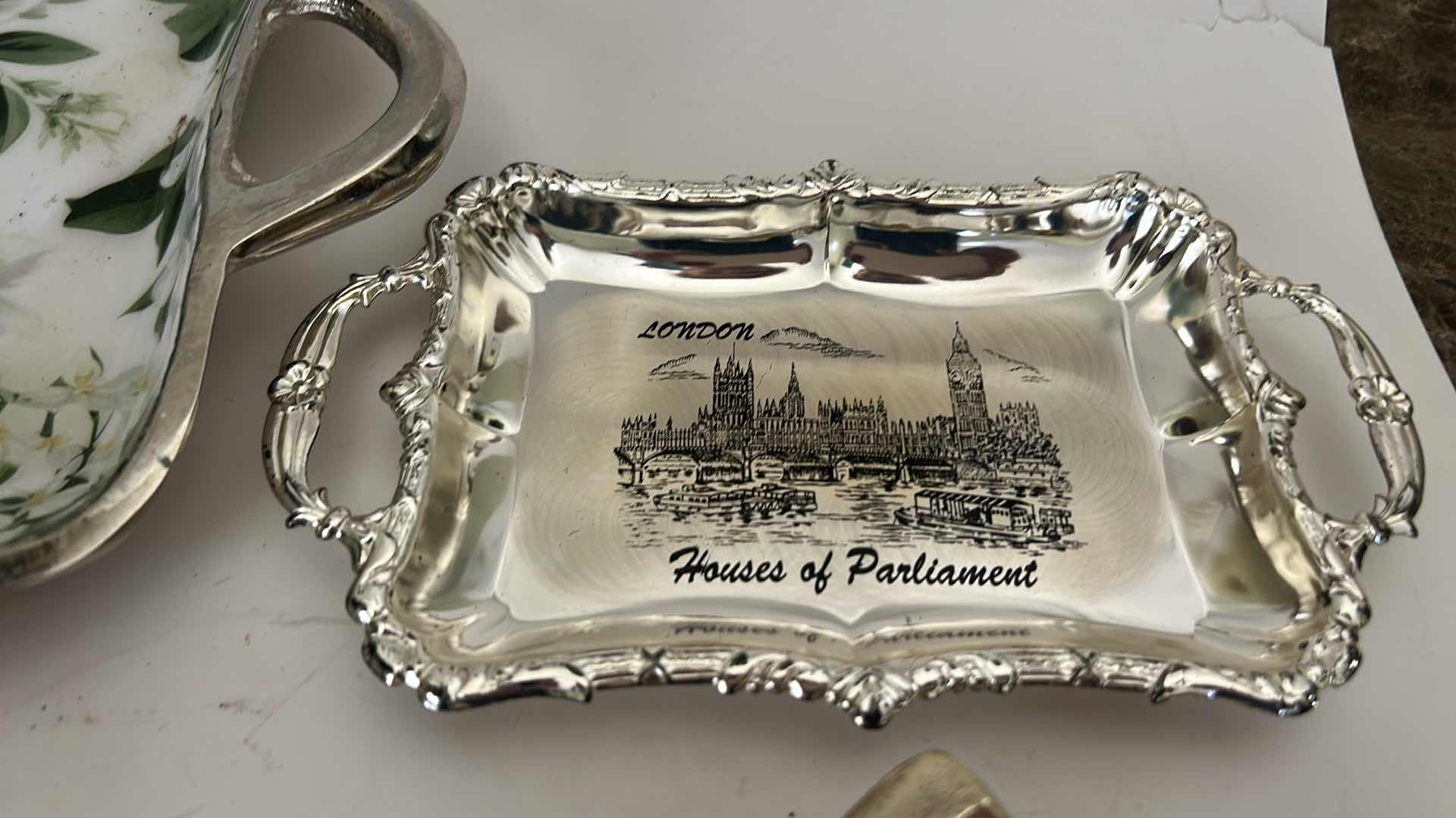 Photo 1 of 4 DECORATIVE TRAYS & PLATTERS (LARGEST 12” x 7.5”