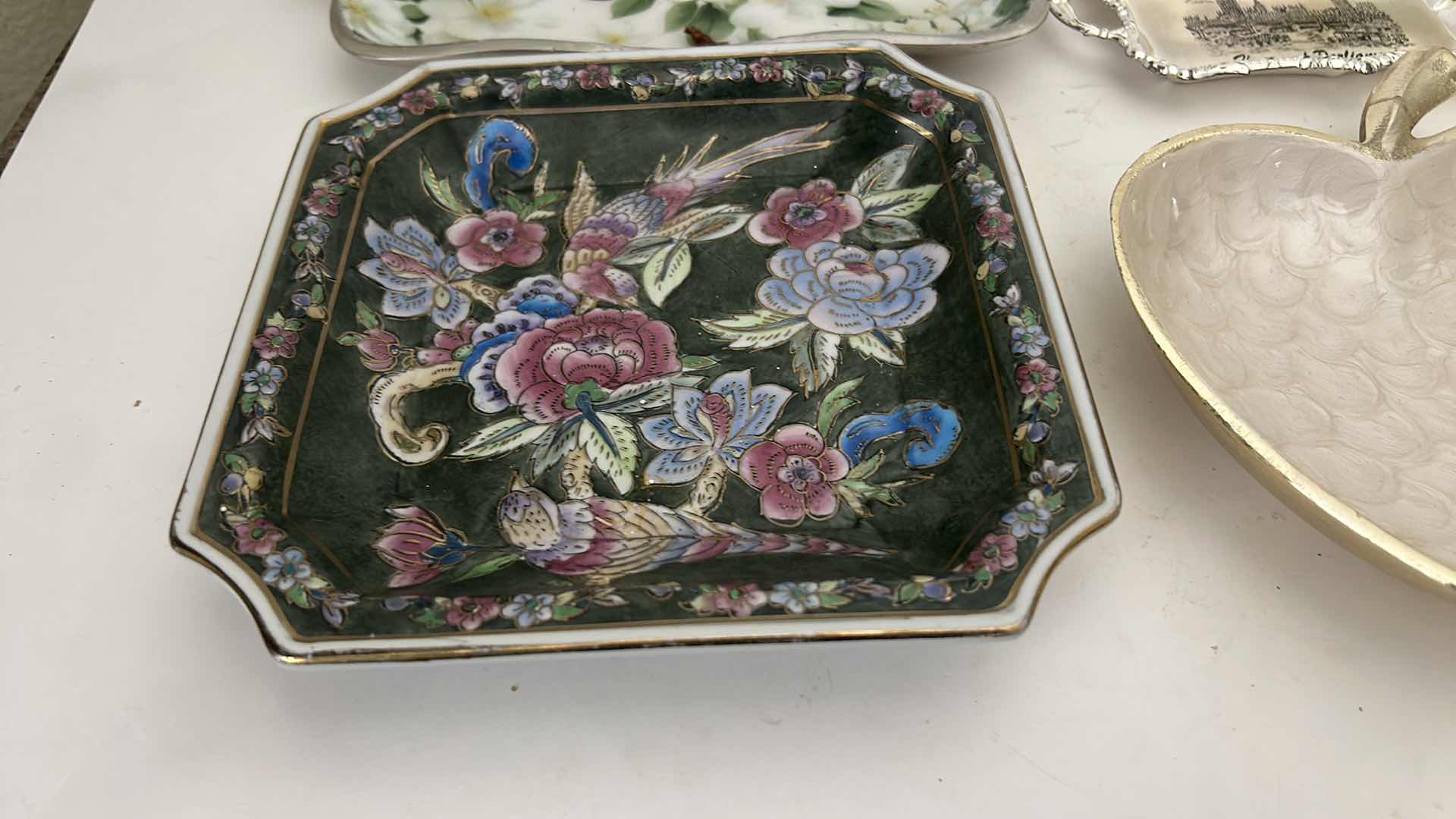 Photo 1 of 4 DECORATIVE TRAYS & PLATTERS (LARGEST 12” x 7.5”