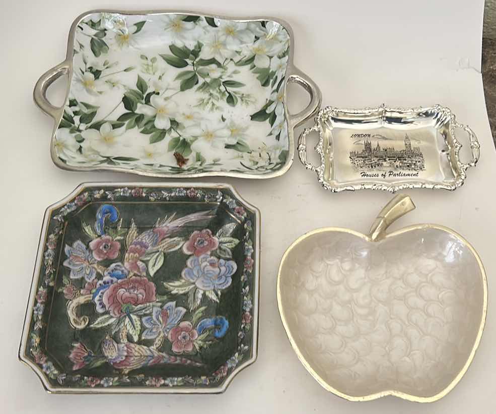Photo 1 of 4 DECORATIVE TRAYS & PLATTERS (LARGEST 12” x 7.5”