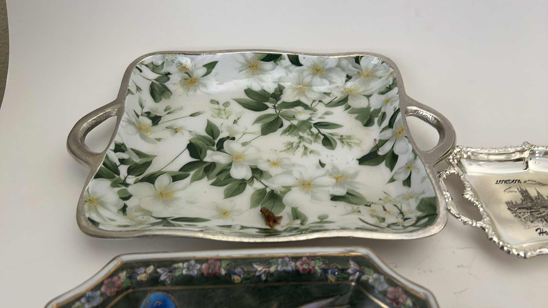 Photo 1 of 4 DECORATIVE TRAYS & PLATTERS (LARGEST 12” x 7.5”